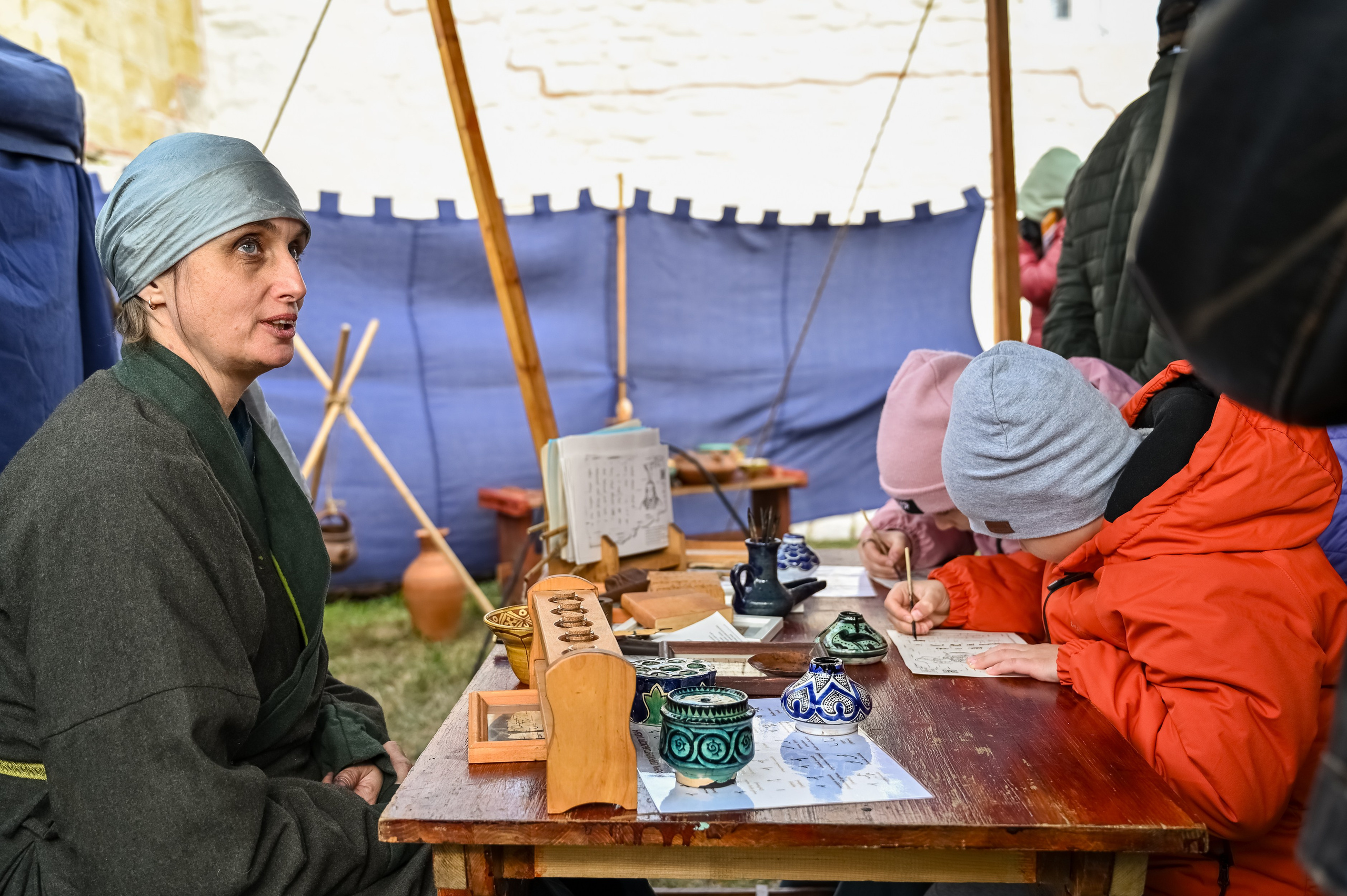 Алексей Клейменов снимает исторический фестиваль