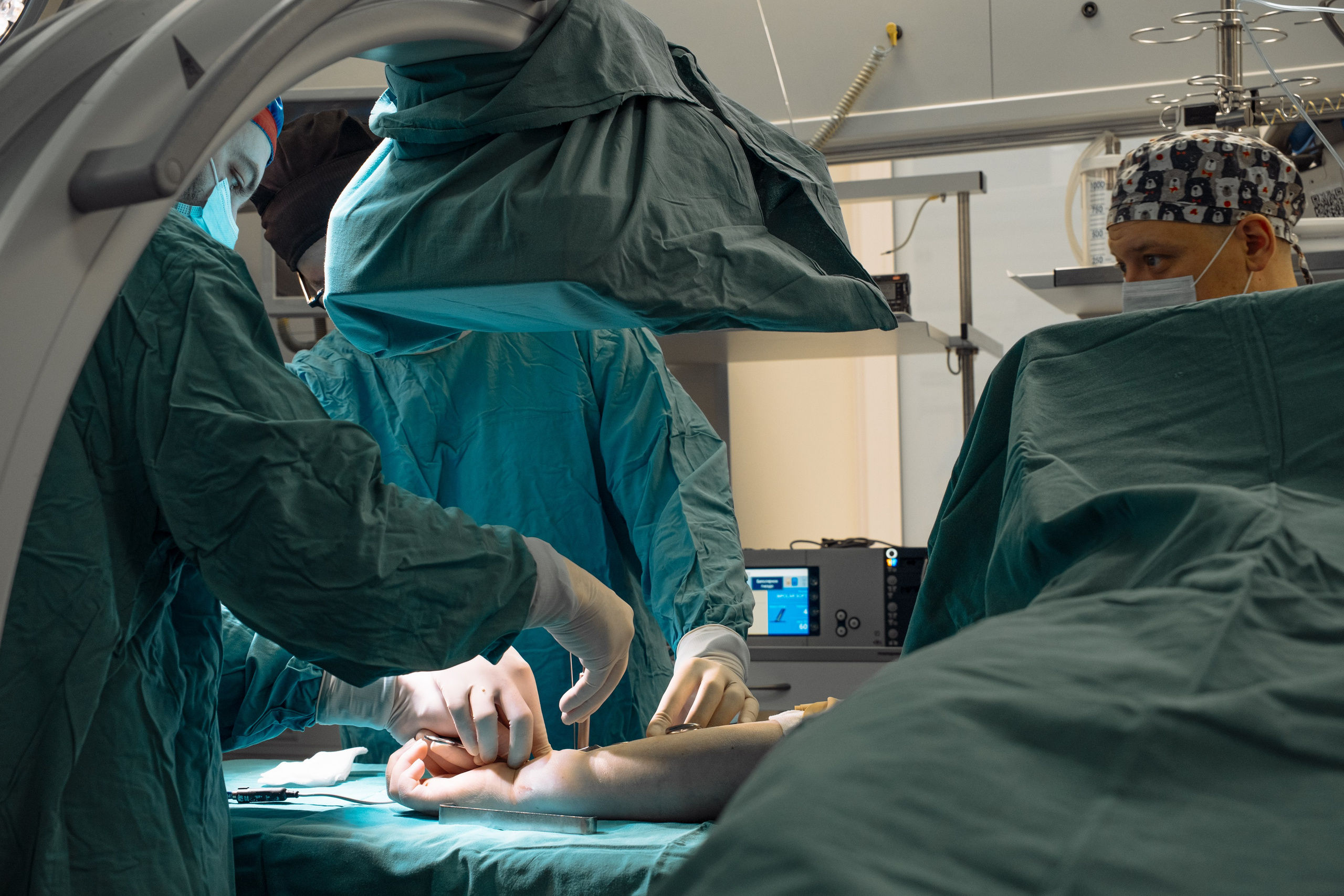 Операция. Фотограф и видеограф Анна Жагорина