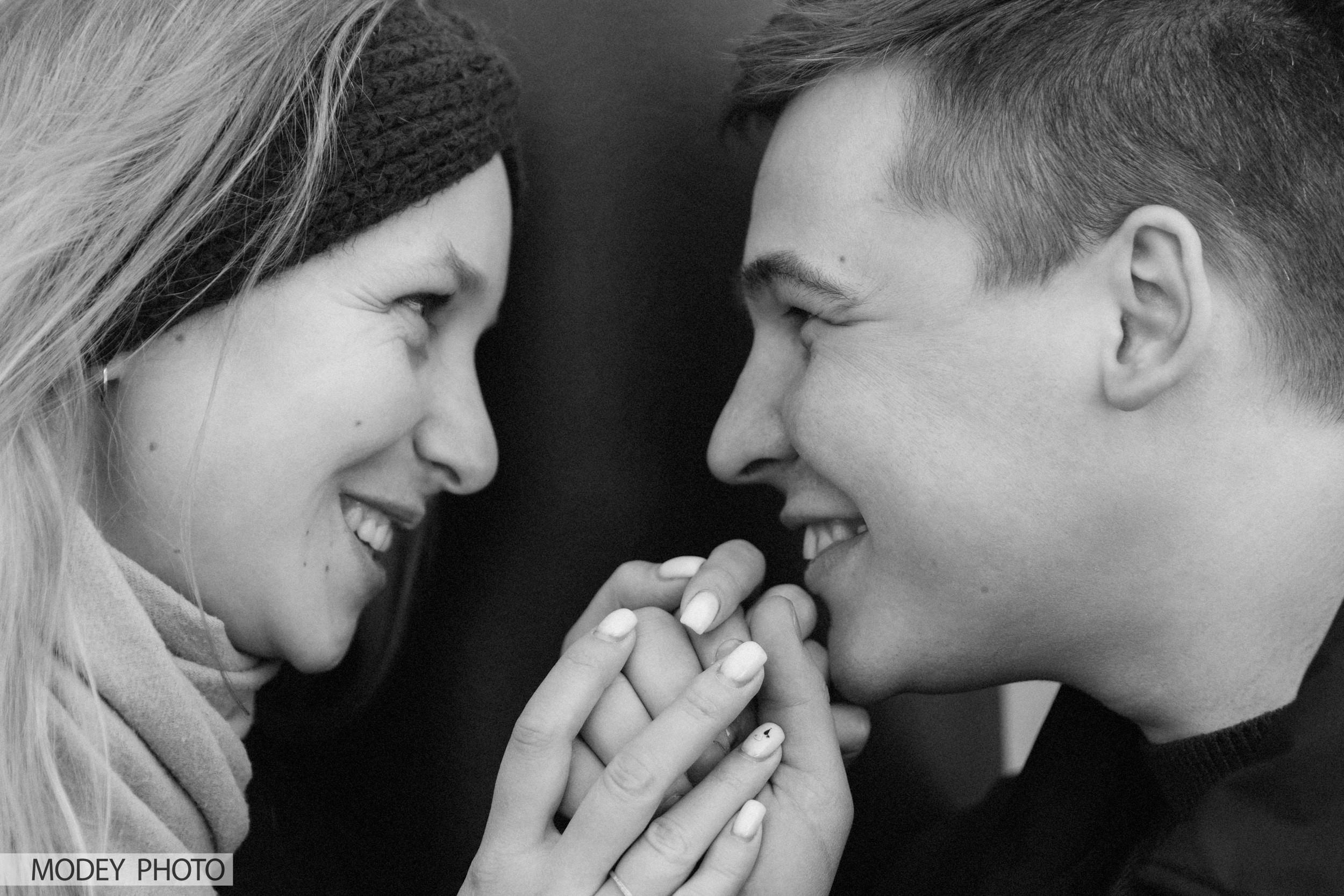 Прогулочная фотосессия Владимира и Кристины