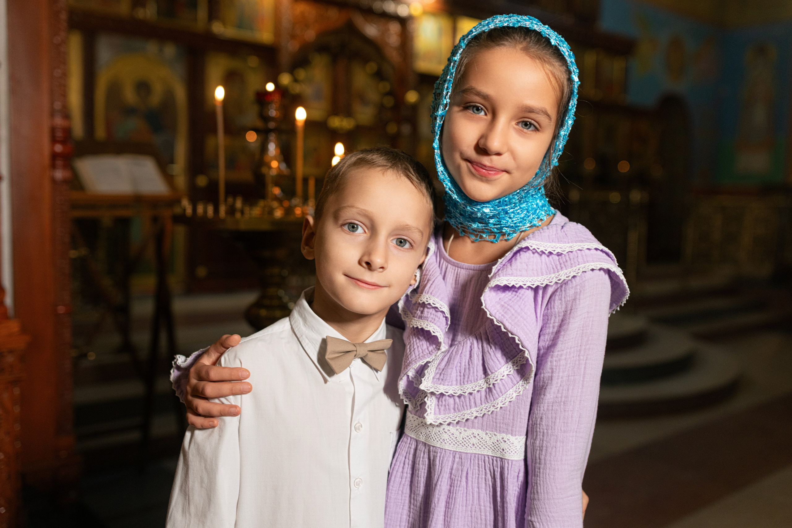 Крещение Алины. Дмитрий Шульгин, портретный фотограф в Воронеже