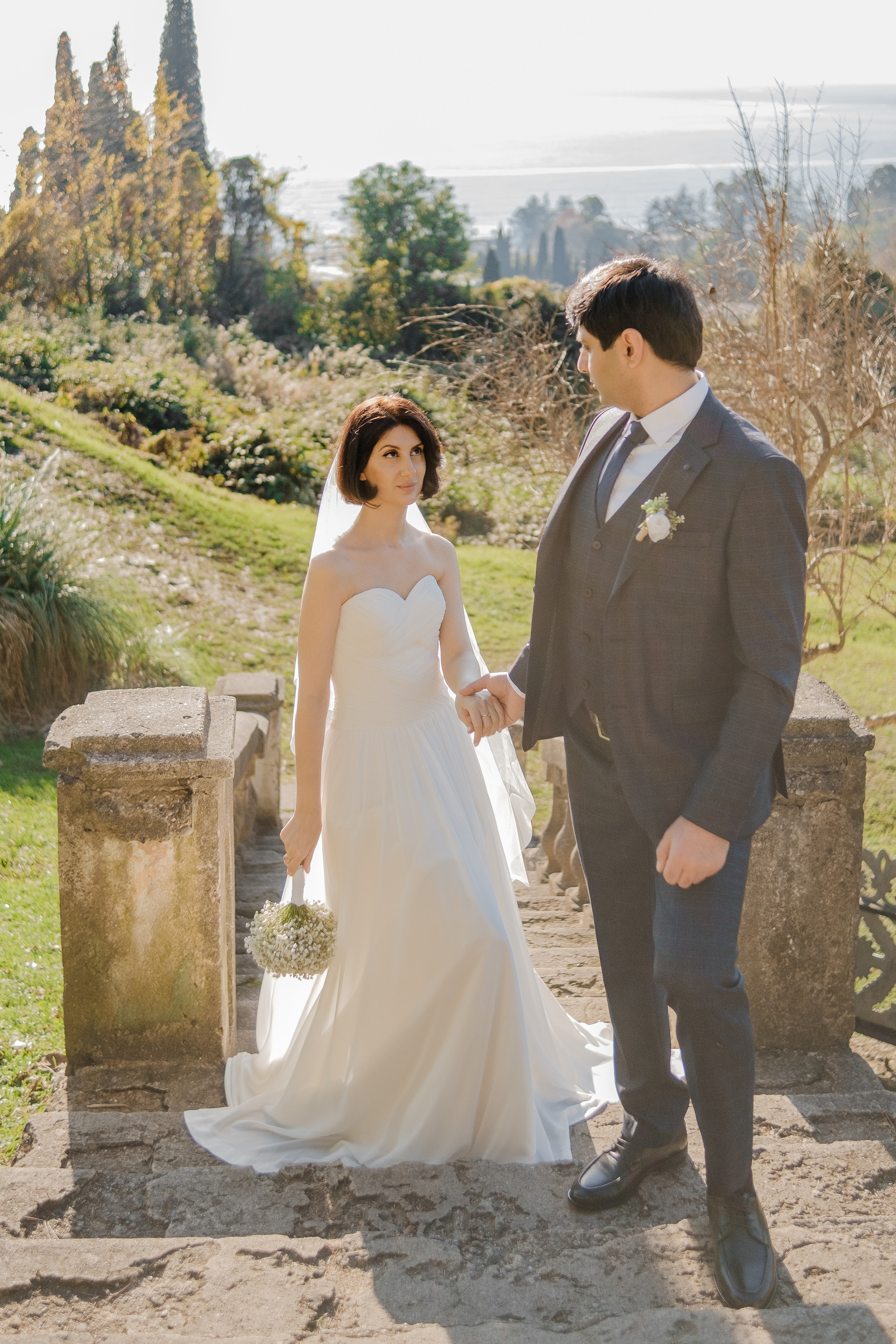 Фотосессия на природе в Новом Афоне. Свадебный фотограф в Абхазии, Сухум, Гагра, Сочи