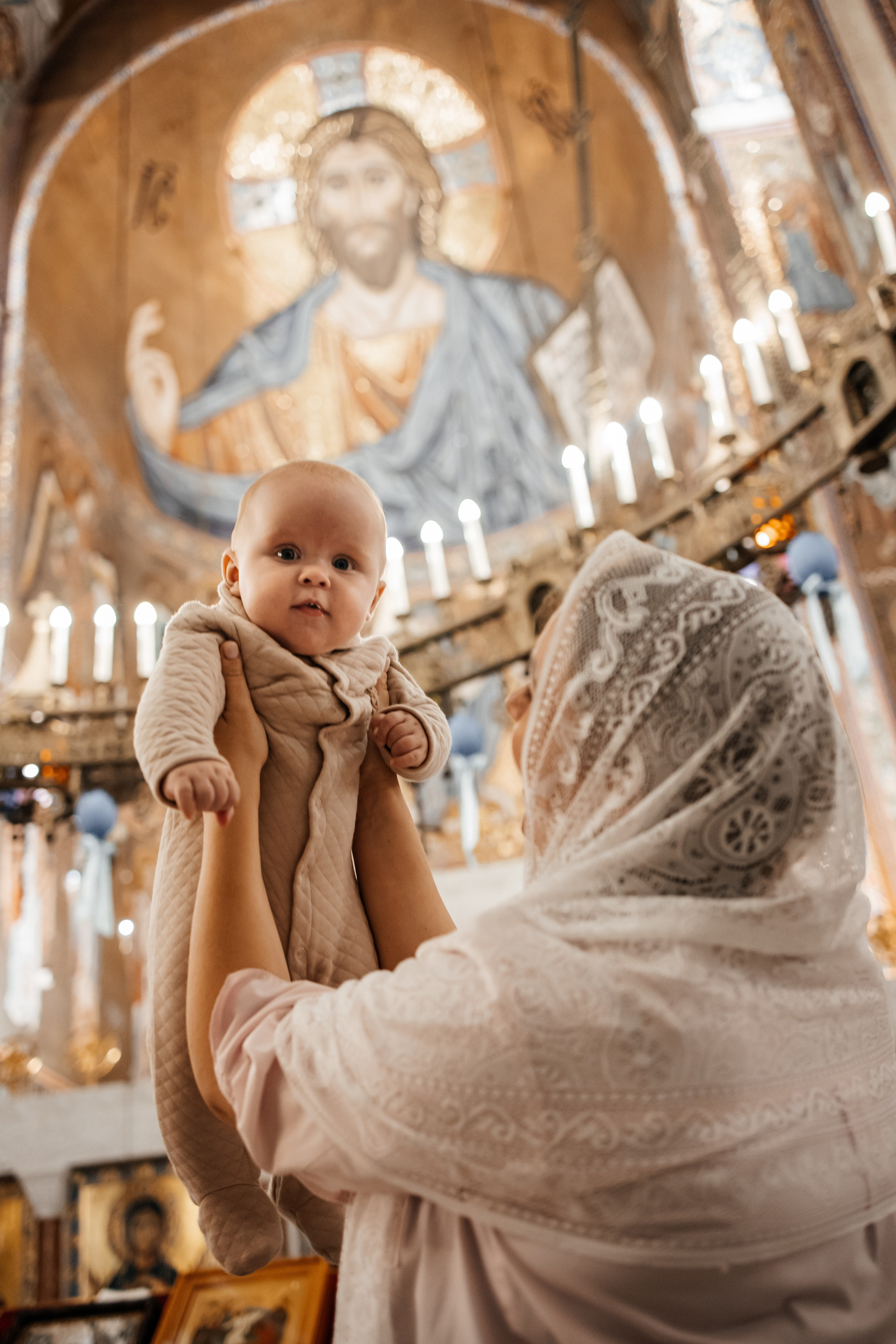 Таинство крещения. Семейный и женский фотограф в Москве Елизавета Волкова