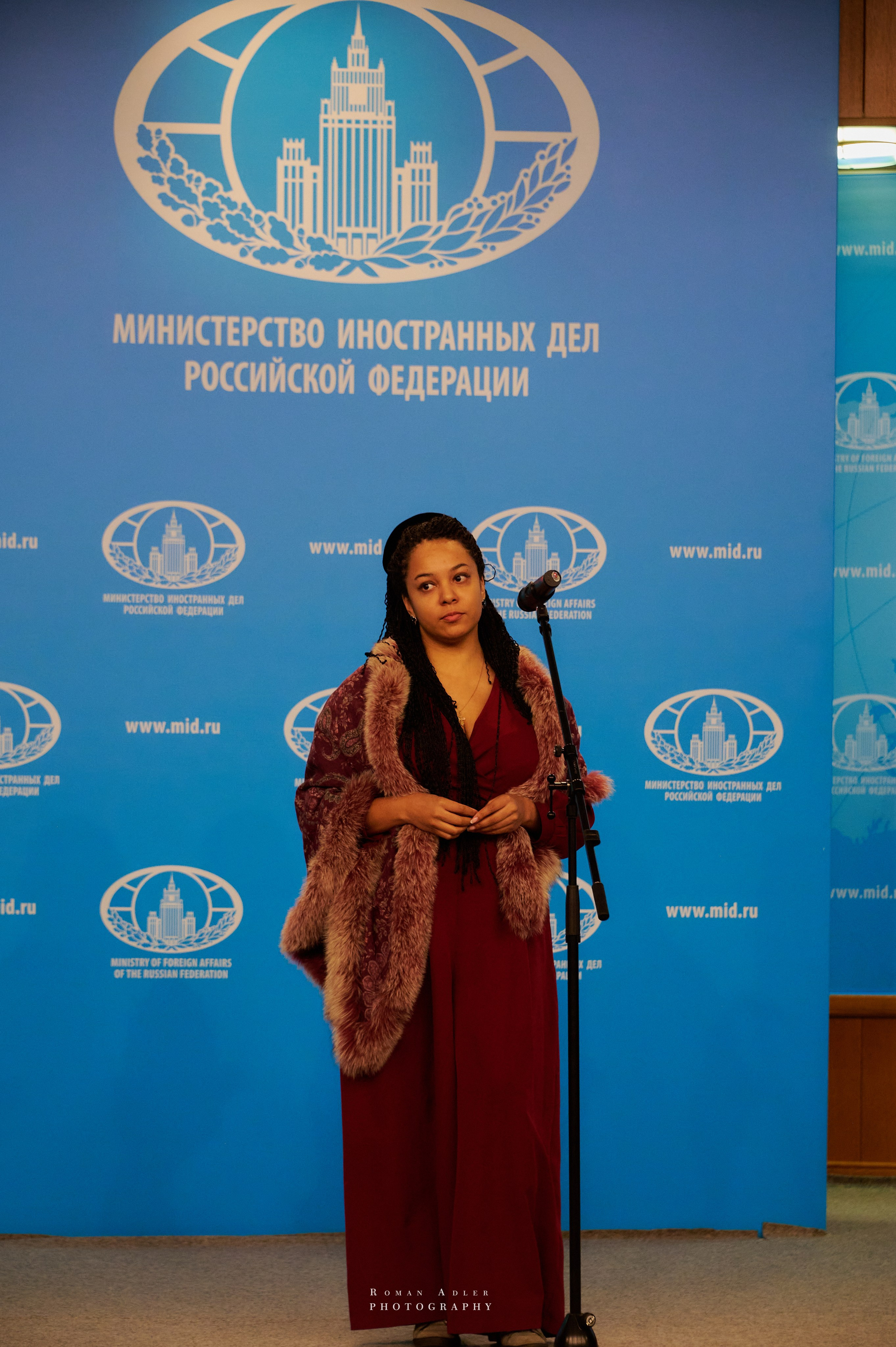 Презентация киноленты «Black to USSR». Фотограф Роман Адлер