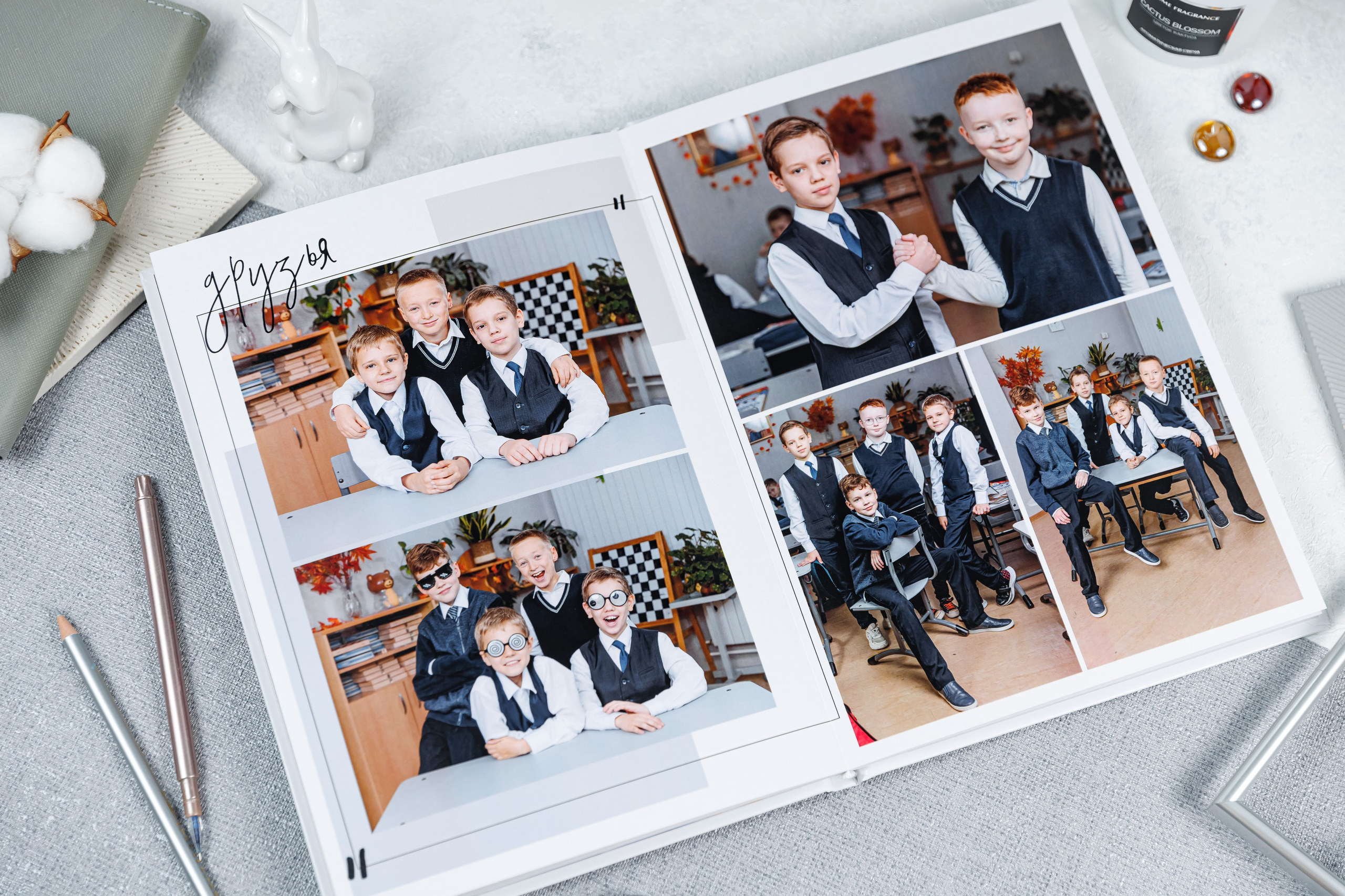 Выпускные альбомы 4 класс. Семейный и детский фотограф Комина Елена, Власиха, Одинцово