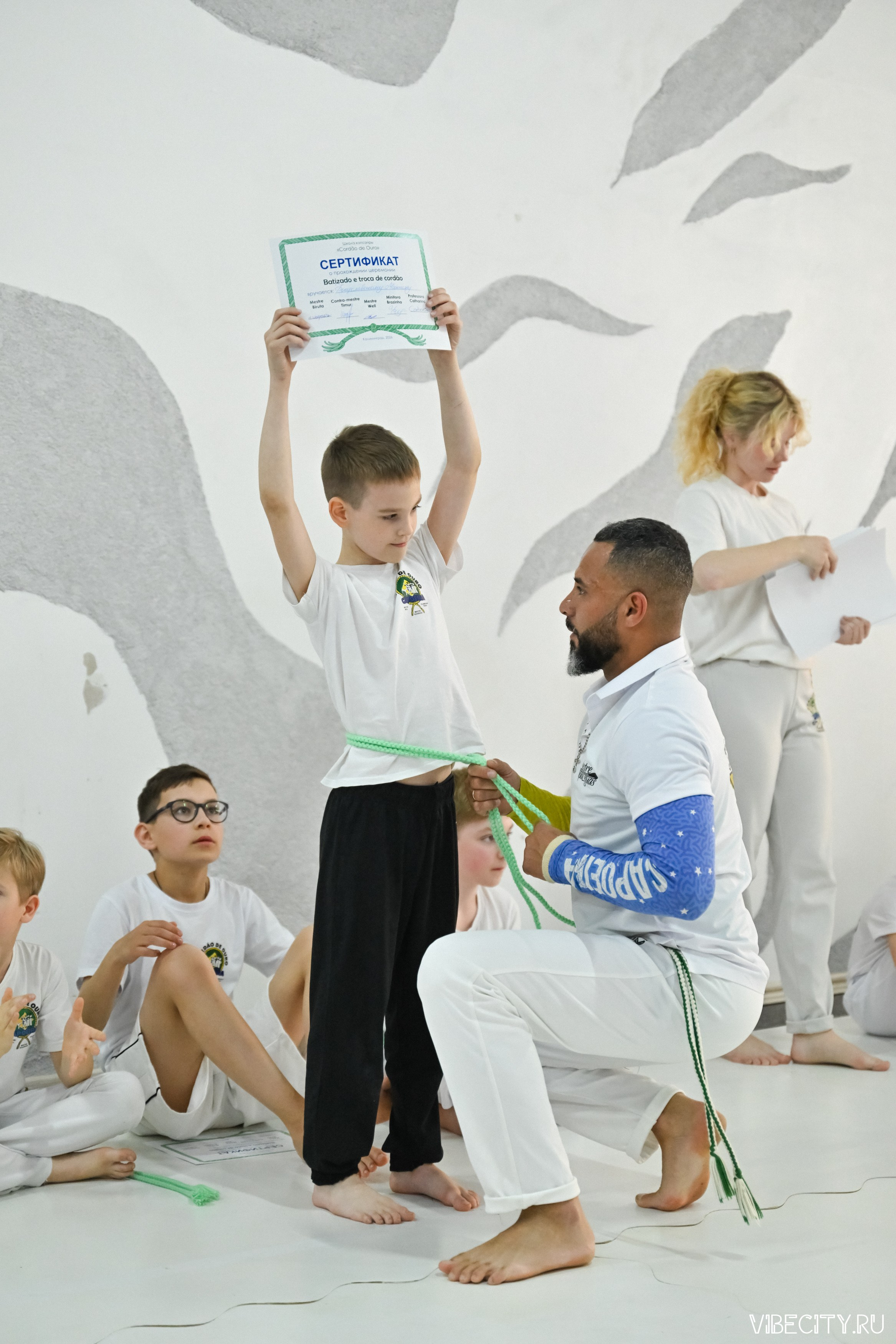 Capoeira: 4-е batizado e Troca de cordao. VIBECITY.RU Вайб Сити Ру Фоторепортажи Фотоотчеты Калининград
