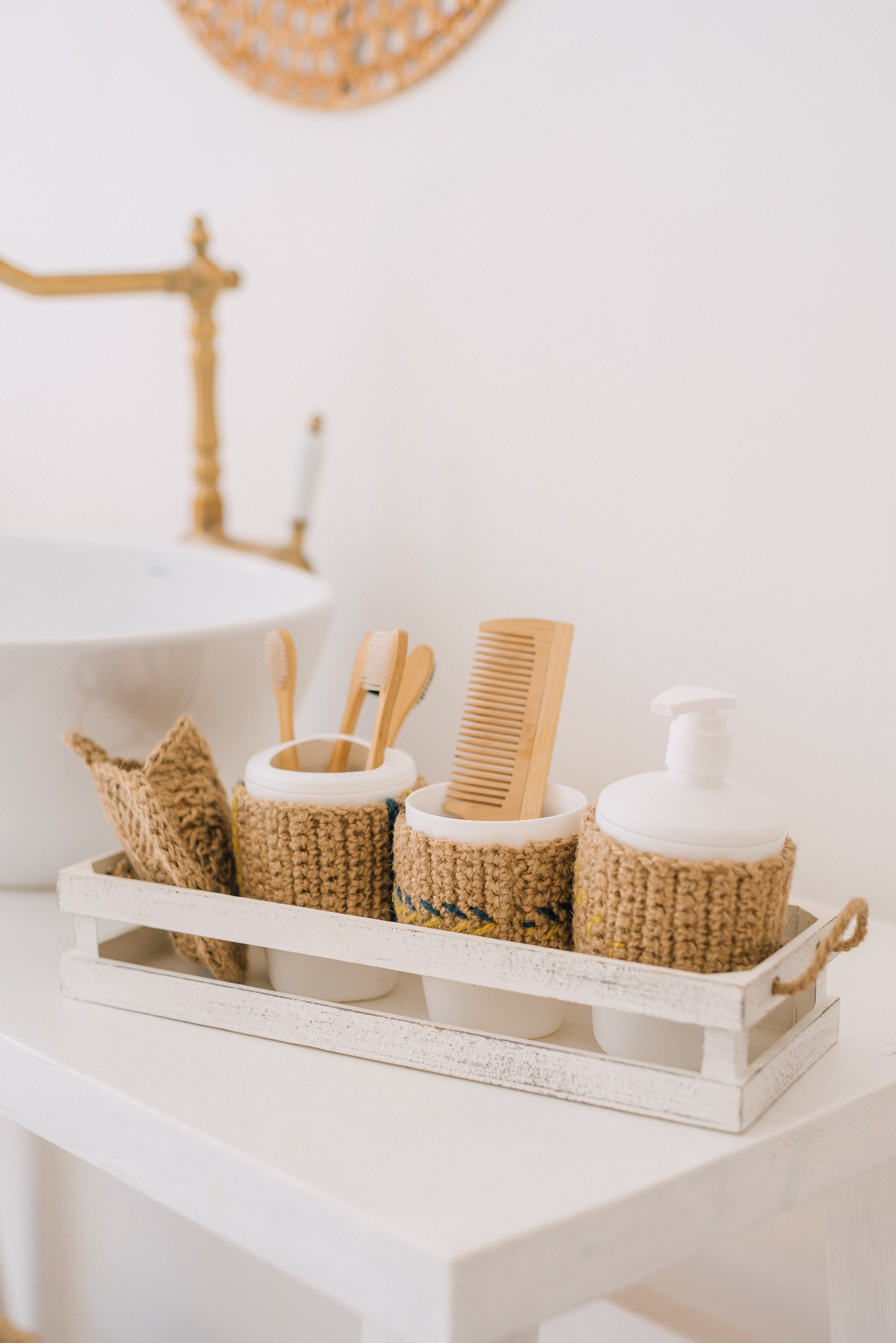 Декор для ванной комнаты ручной работы