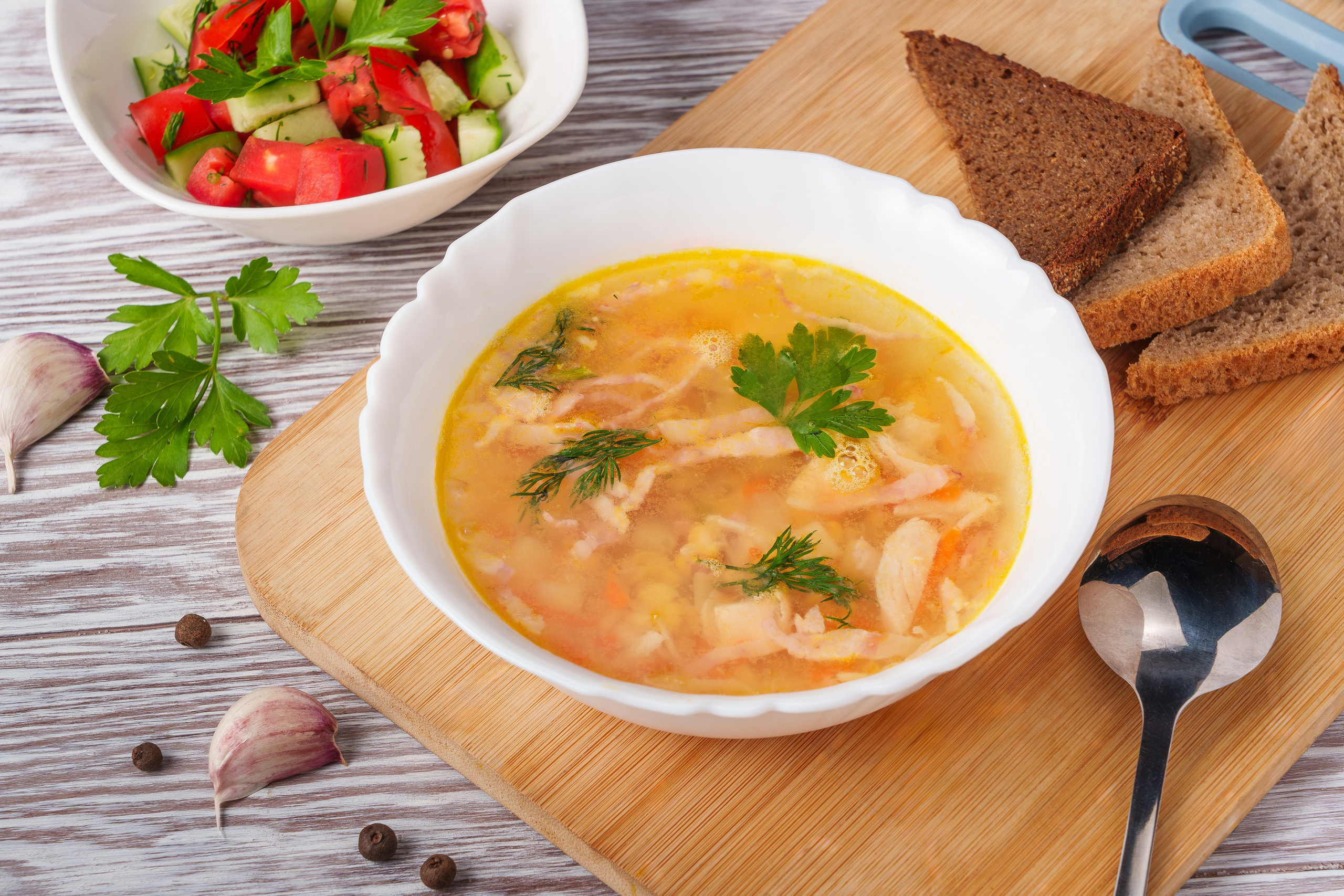 Фуд фотосъемка для меню столовой на Образцова