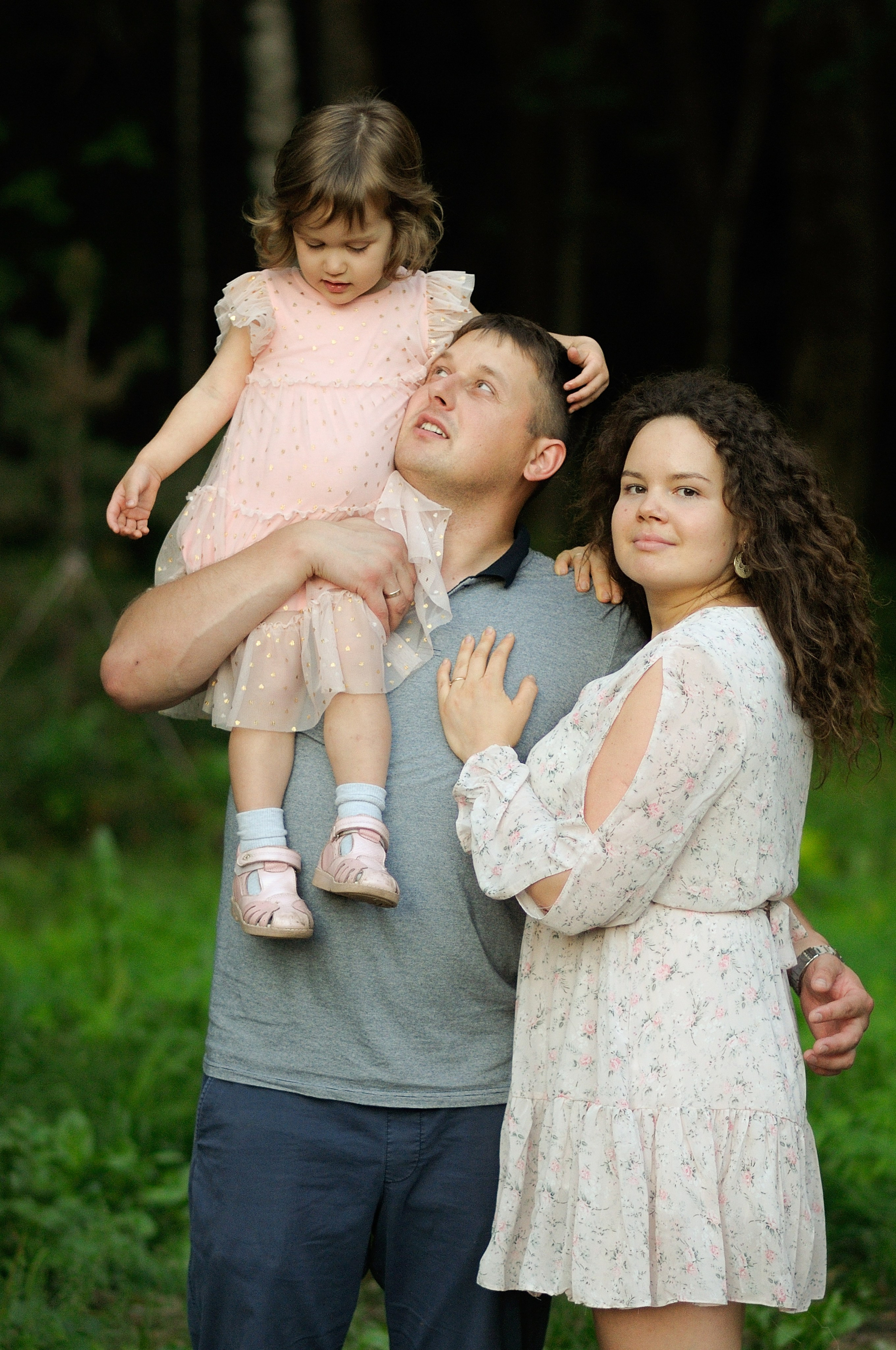 Семейная фотосессия на закате Парк Швейцария Нижний Новгород