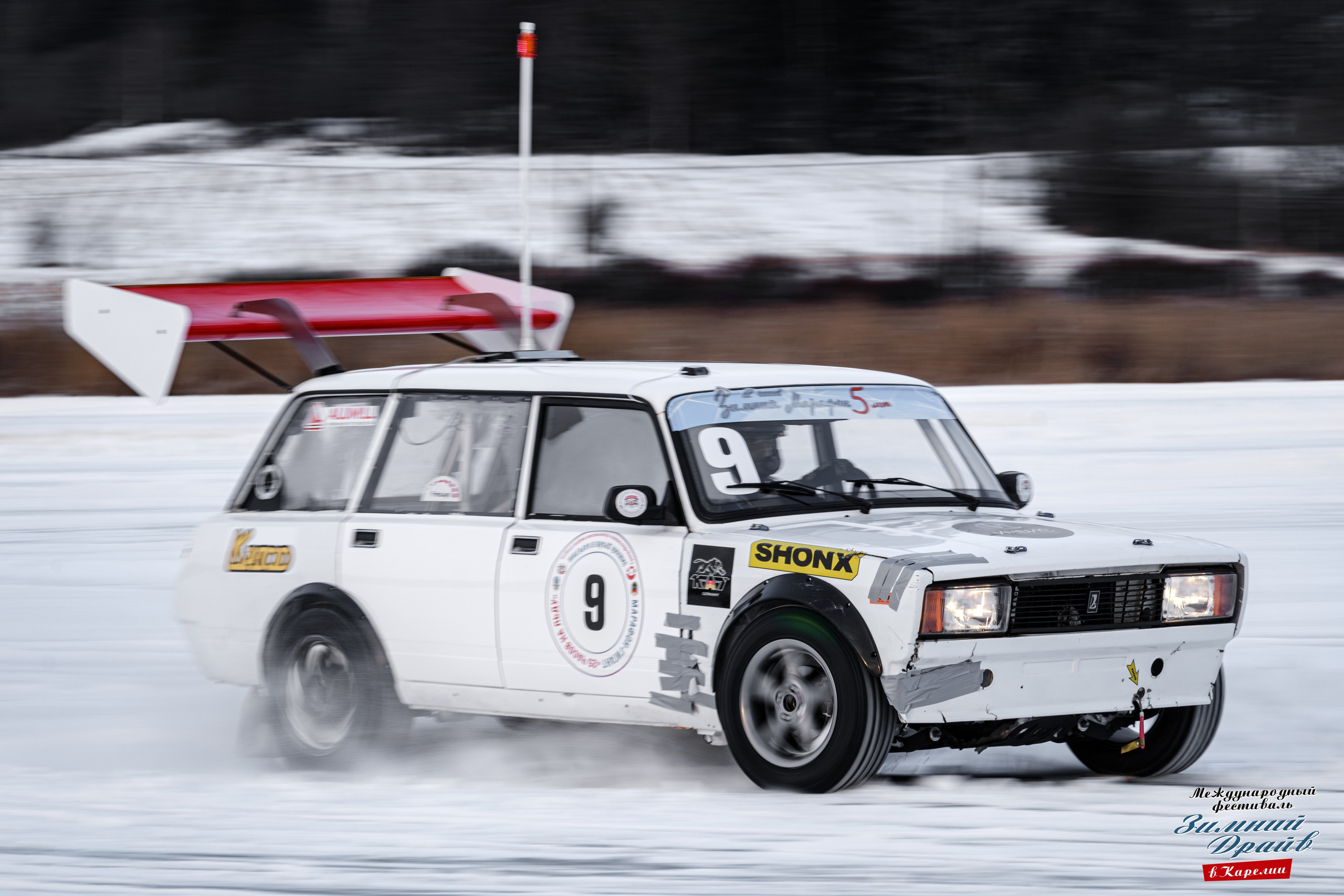 «Зимний Драйв в Карелии» Авто Марафон-гигант «25 часов на льду» Илона Накутис, Николай Грязин, джимхана, фотограф Антон Медведев, icoguar, Сортавала, Карелия