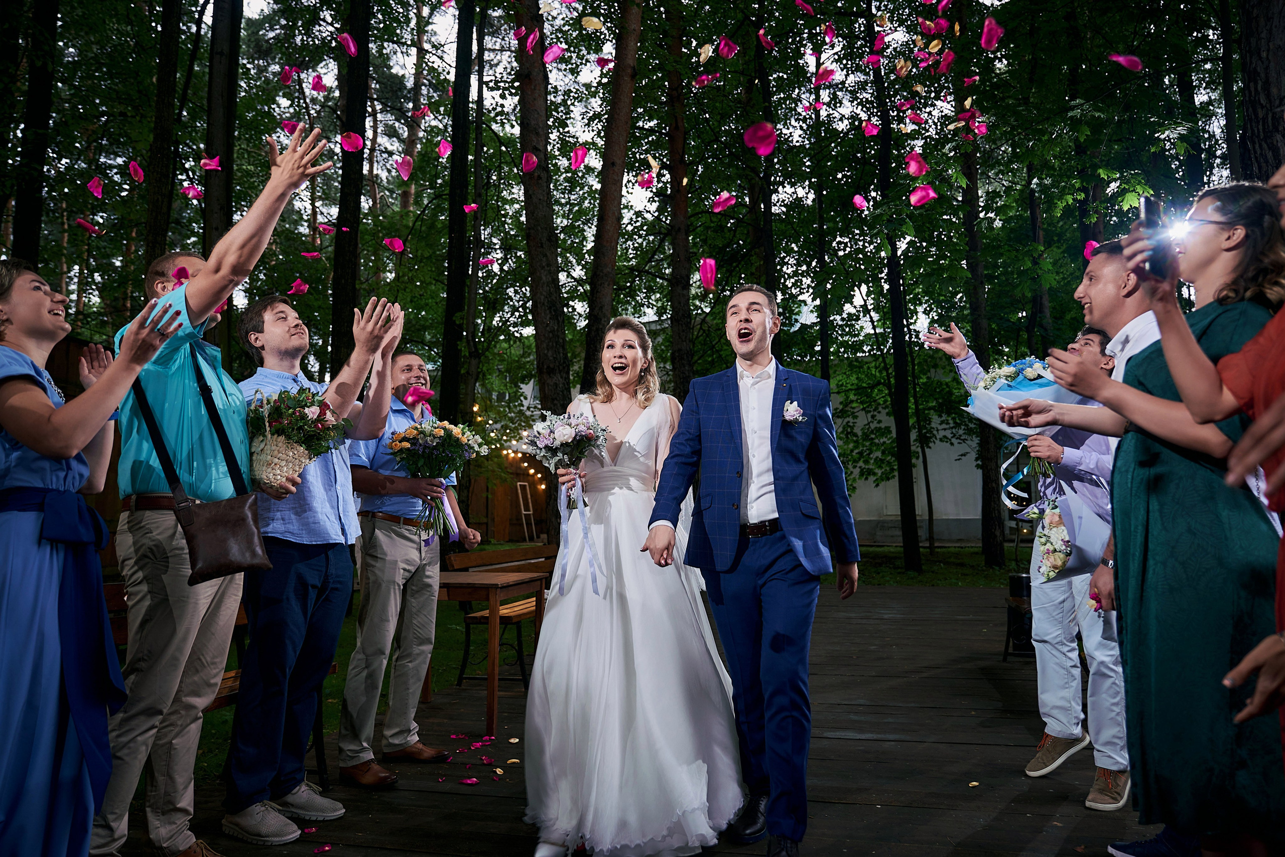 Свадебная Фотосессия в Лесной берег