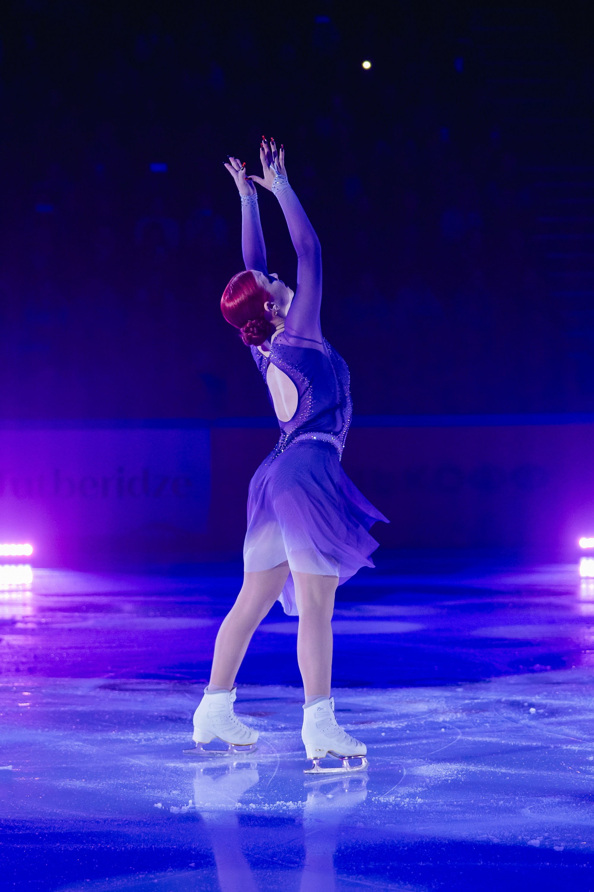 Шоу «Чемпионы на льду» в Новосибирске. Воробьева Ксения — Спортивный и танцевальный фотограф Новосибирск