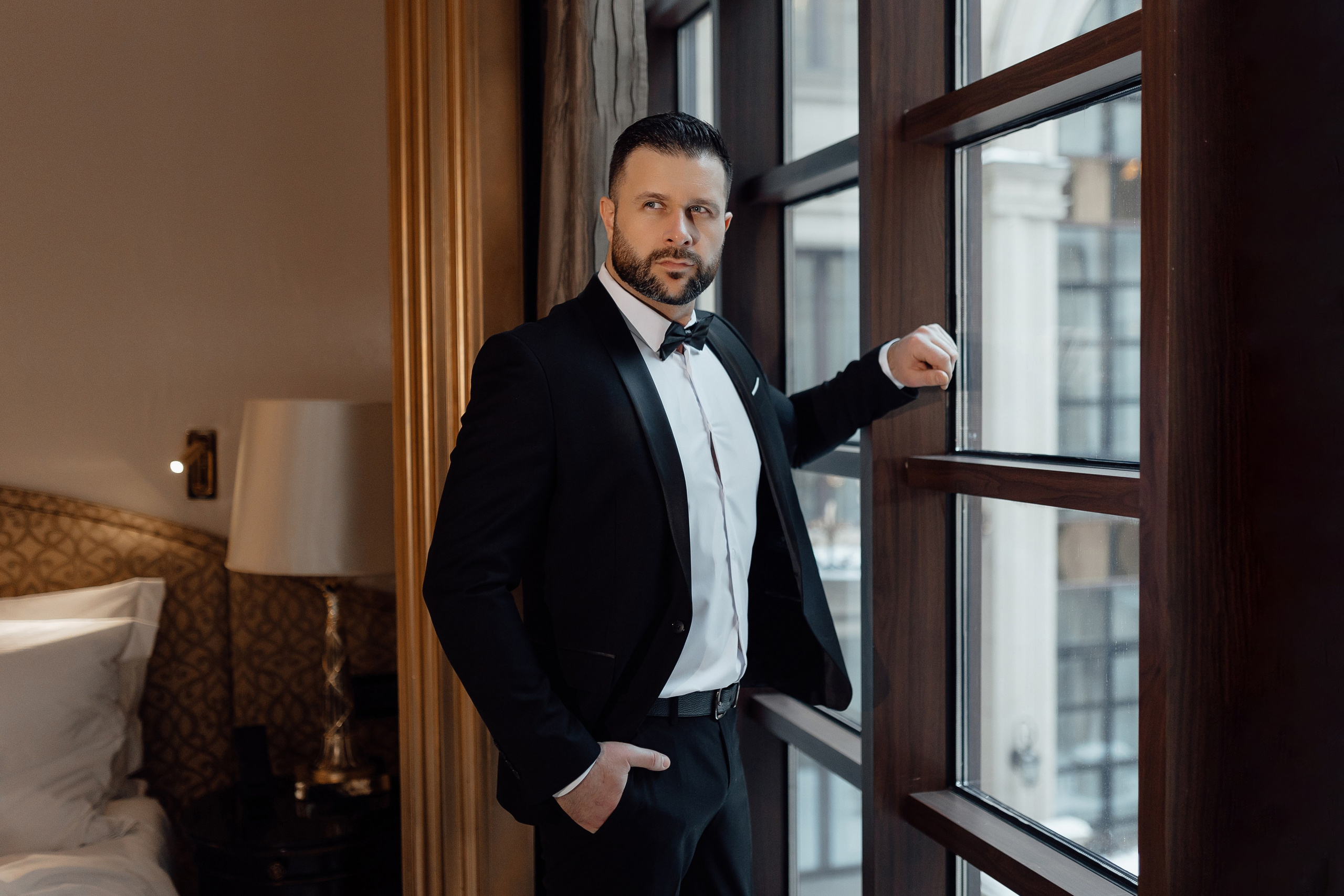 утро жениха и невесты в отеле st. regis Москва Никольская