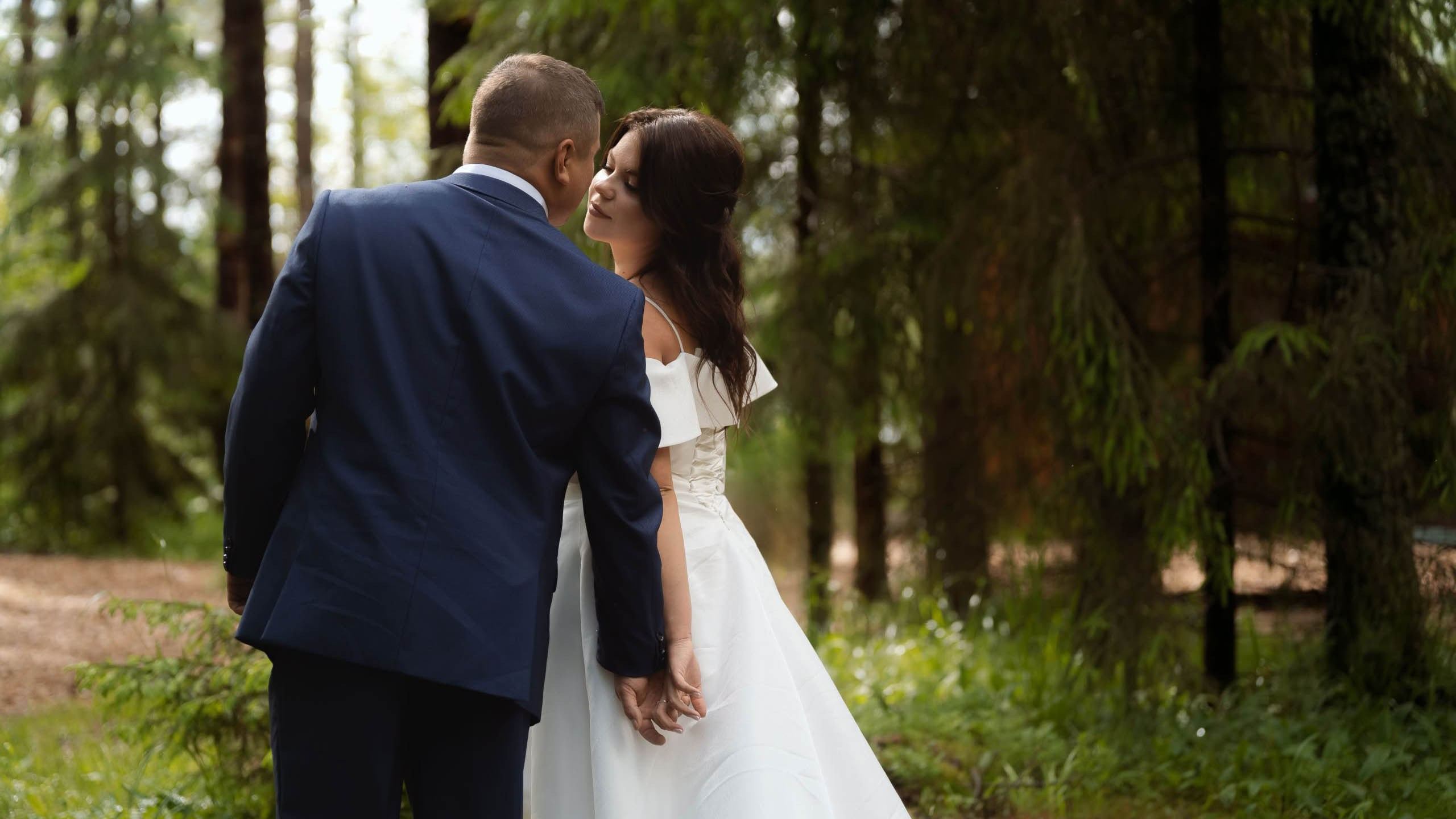 Мария и Михаил — прогулка у озера и церемония. Свадебный фотограф Дмитрий Родионов — Санкт-Петербург и Ленинградская область