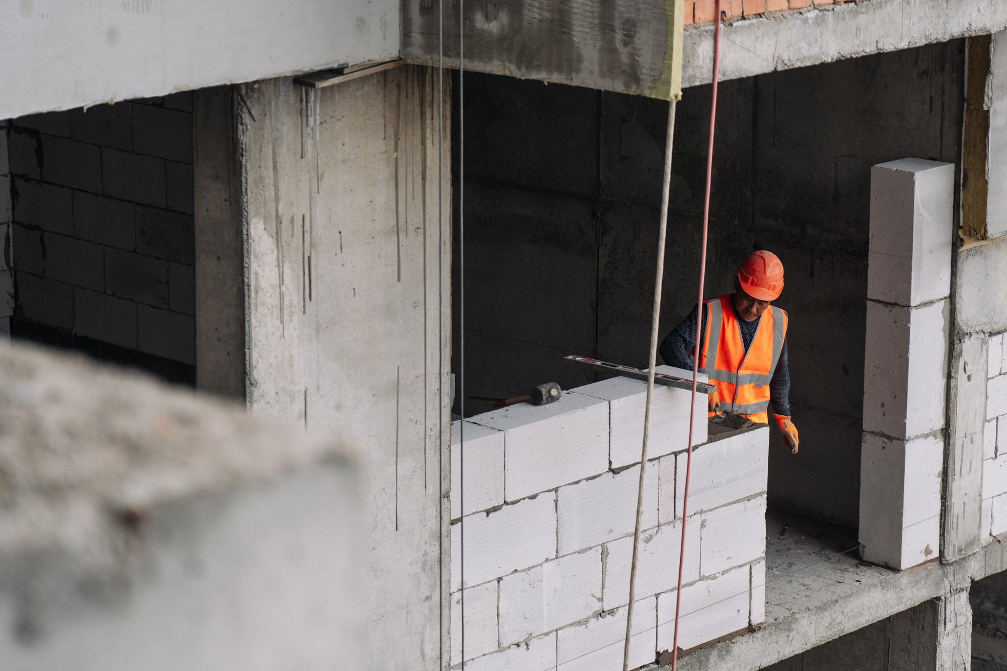 Фотоотчет: строительство жилого комплекса «Шахристан»