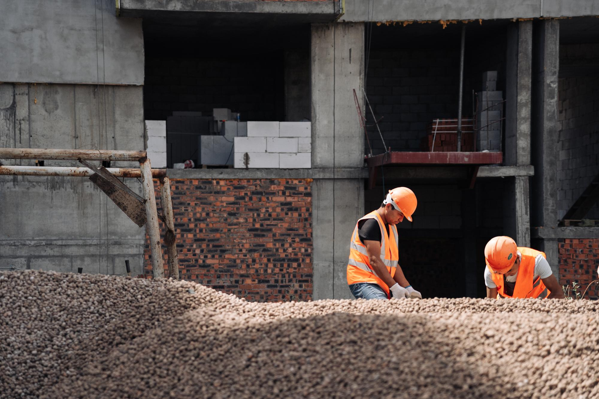 Фотоотчет: строительство жилого комплекса «Шахристан»