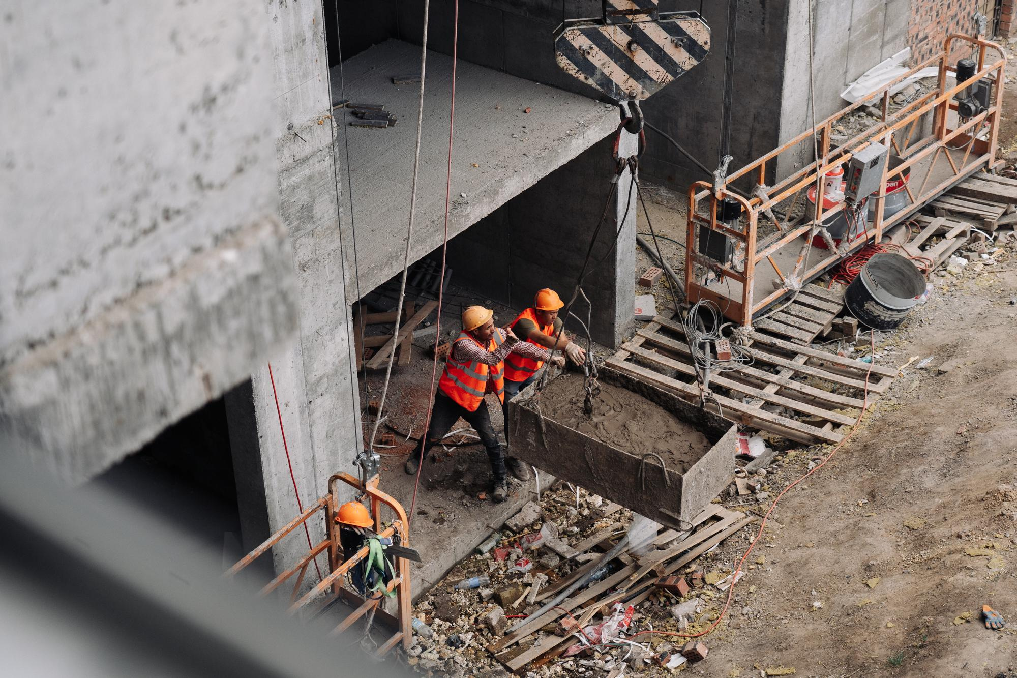Фотоотчет: строительство жилого комплекса «Шахристан»