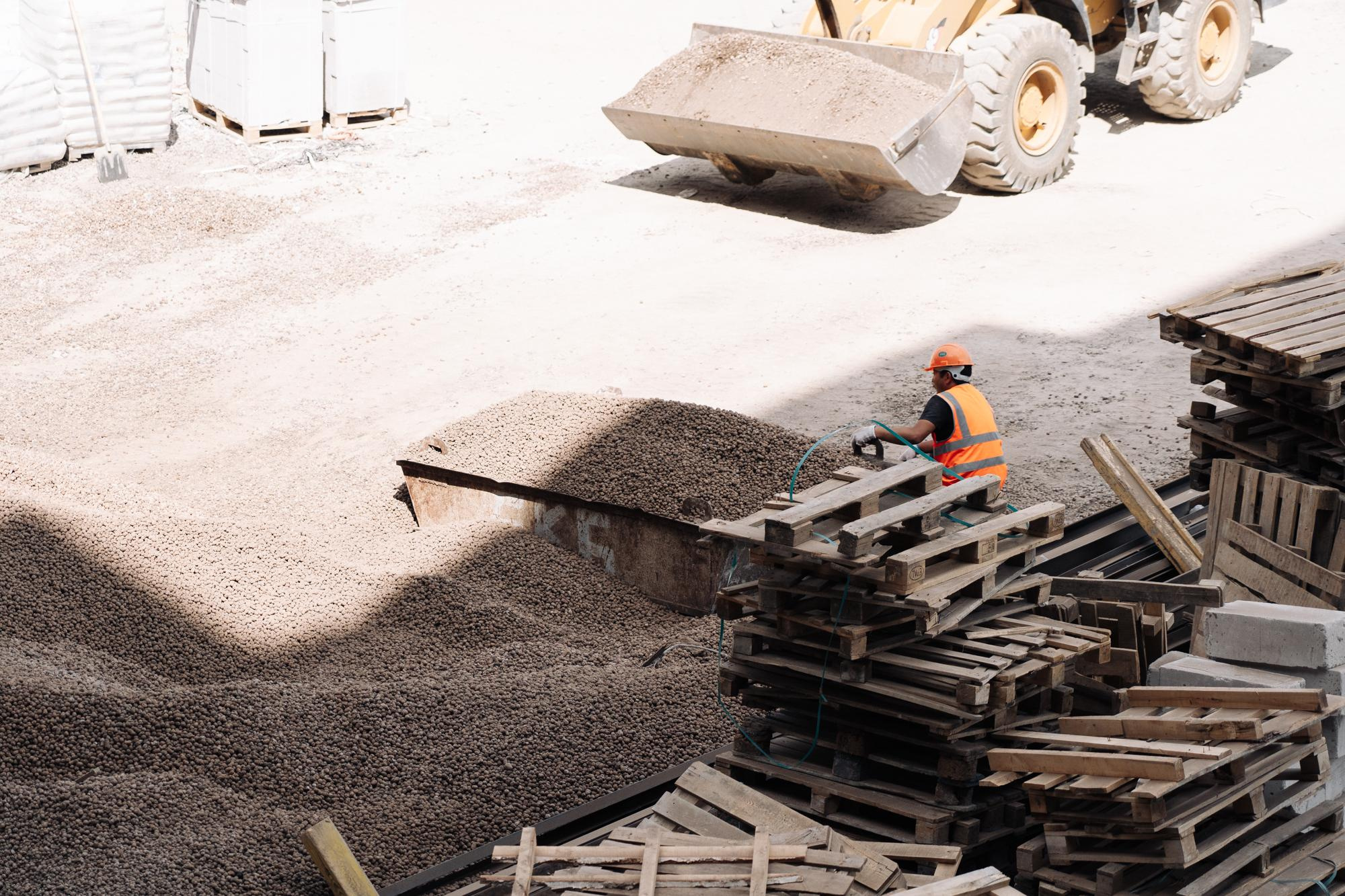 Фотоотчет: строительство жилого комплекса «Шахристан»