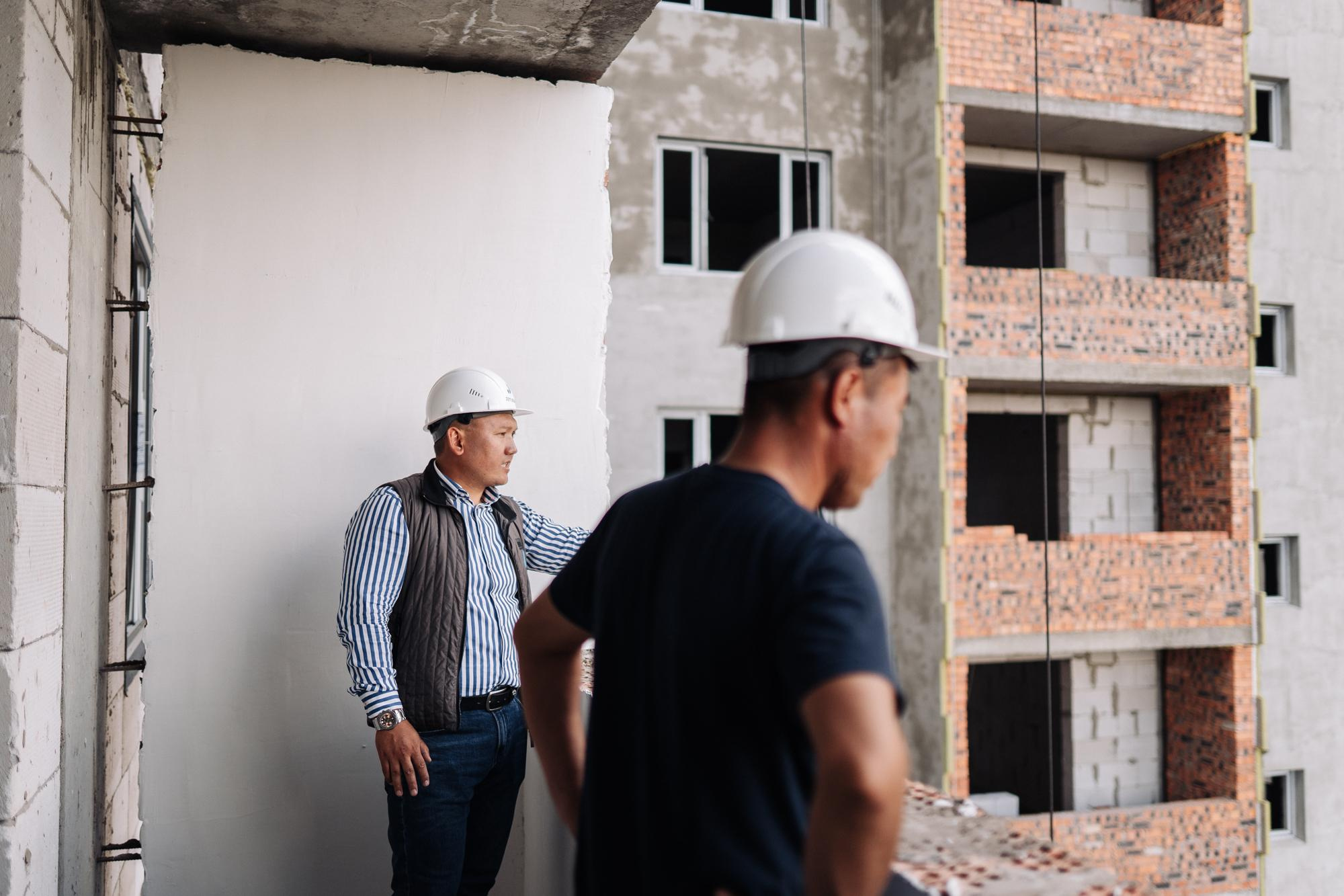 Фотоотчет: строительство жилого комплекса «Шахристан»