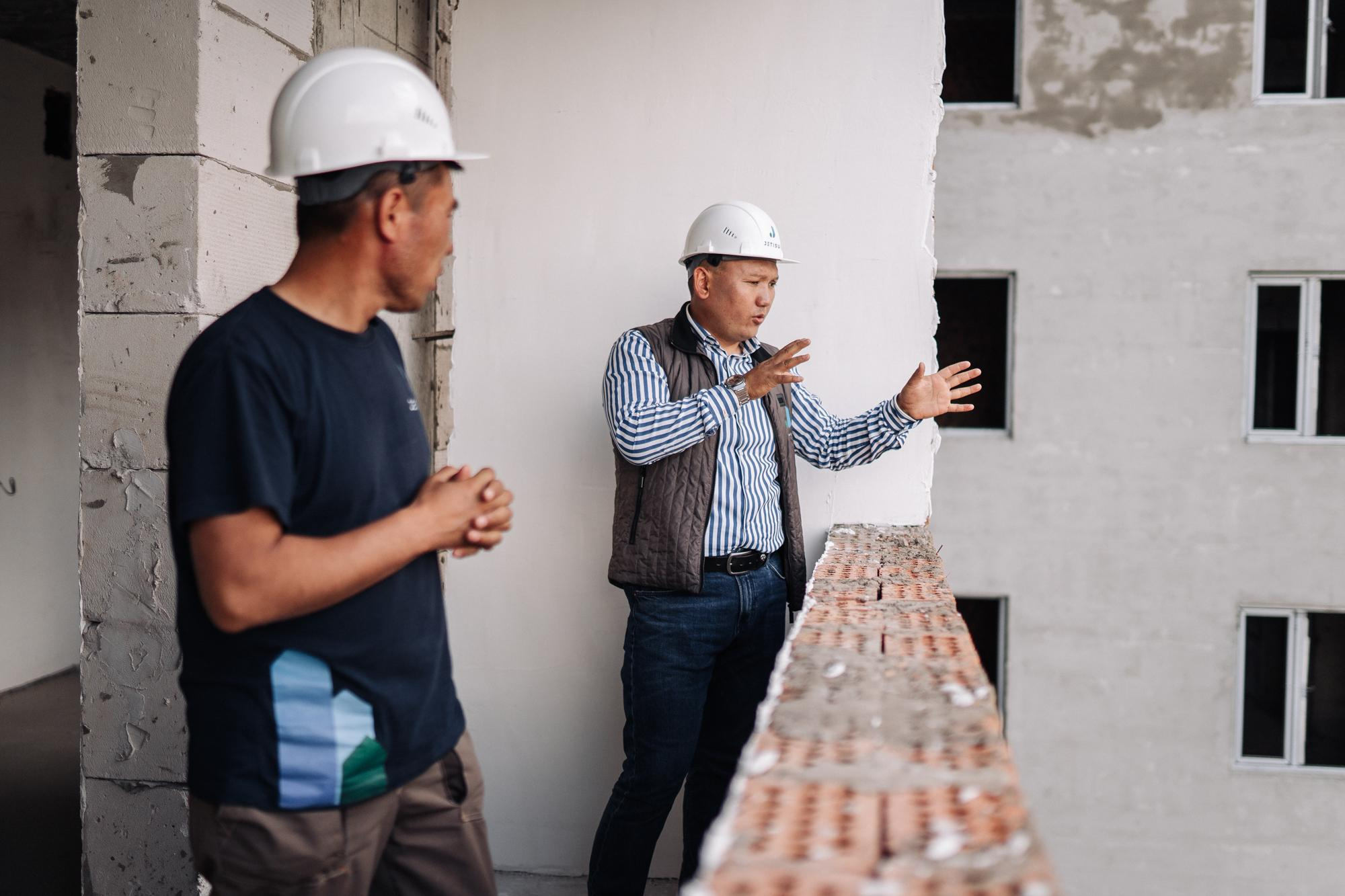 Фотоотчет: строительство жилого комплекса «Шахристан»