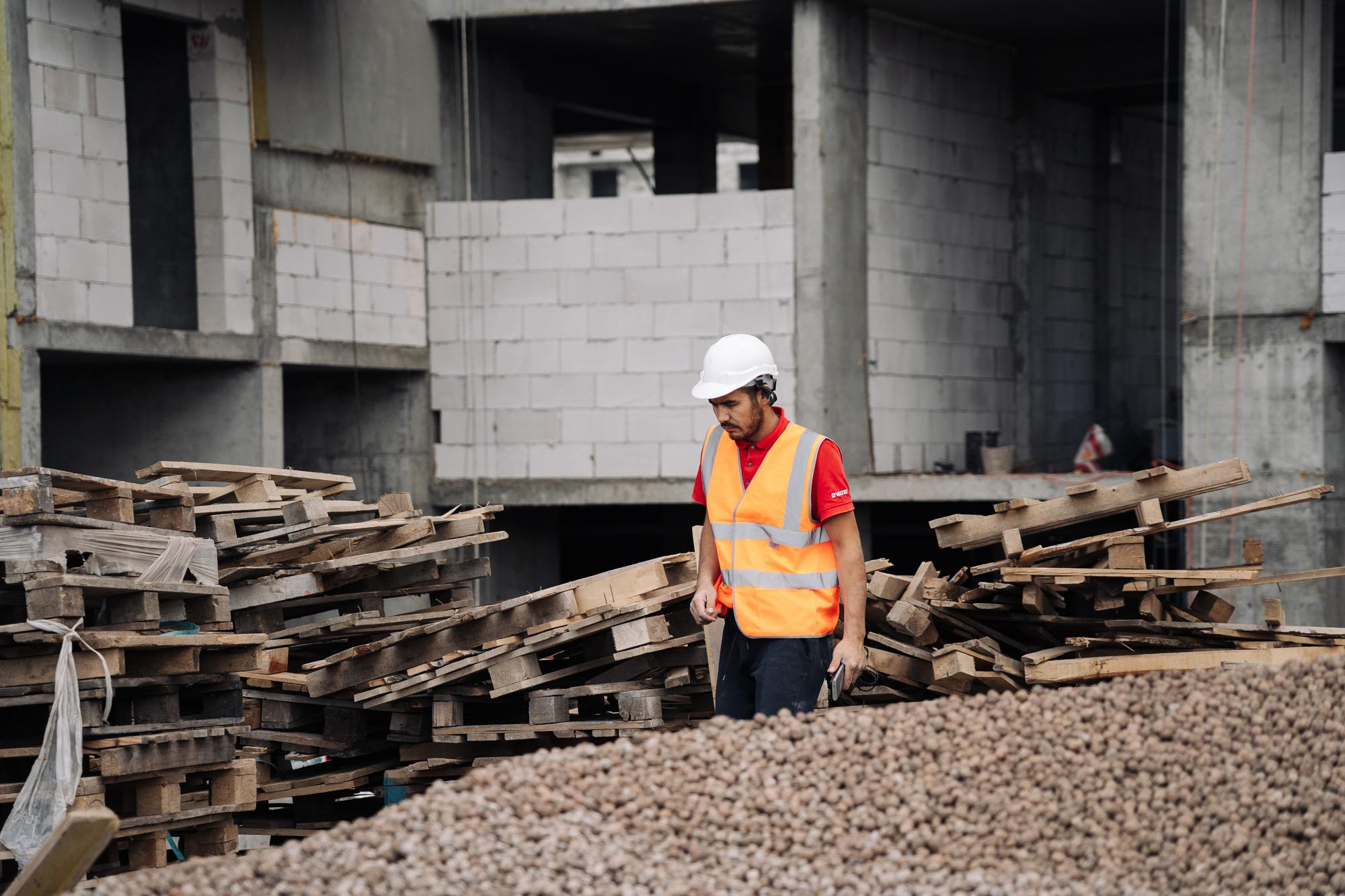 Фотоотчет: строительство жилого комплекса «Шахристан»
