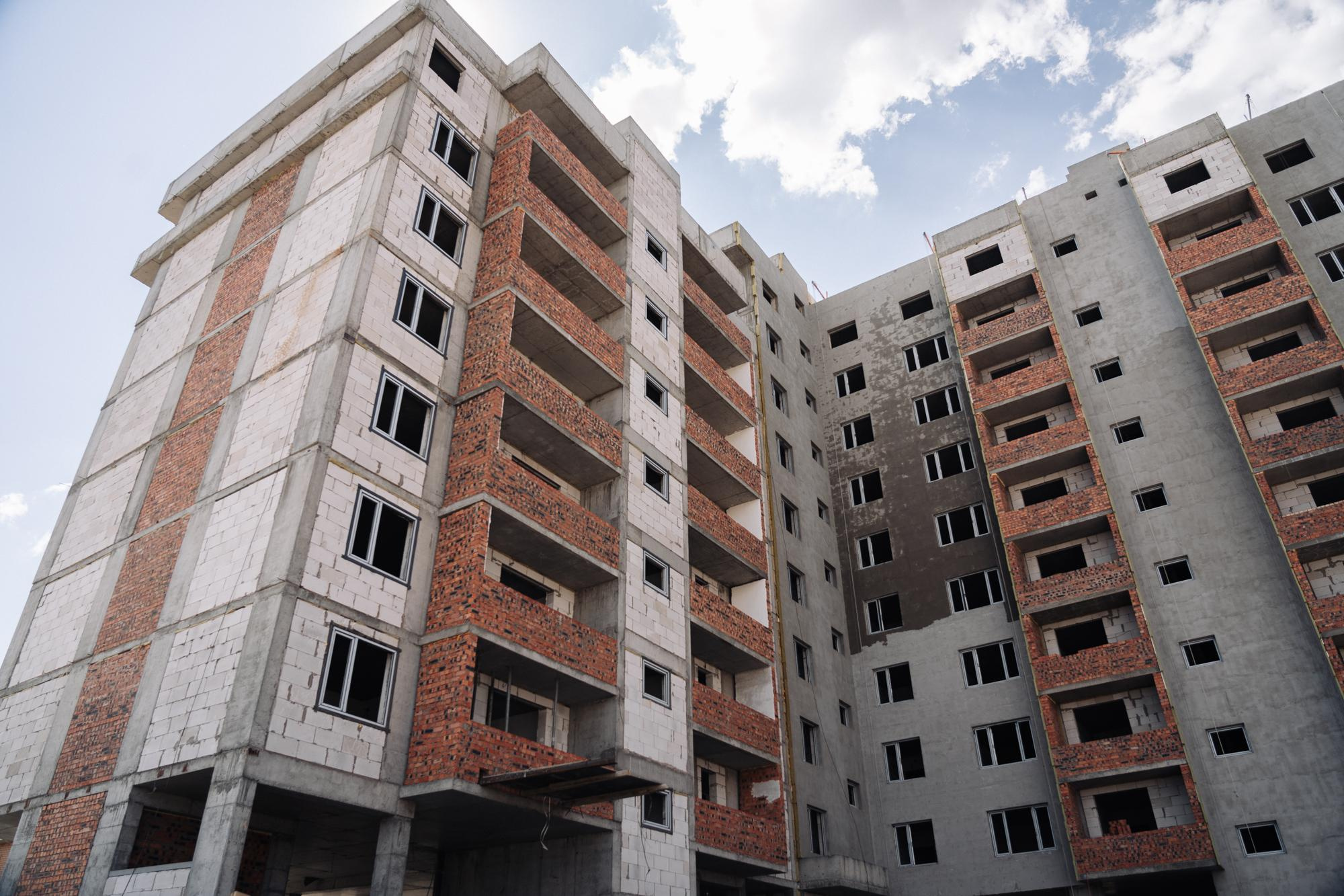 Фотоотчет: строительство жилого комплекса «Шахристан»