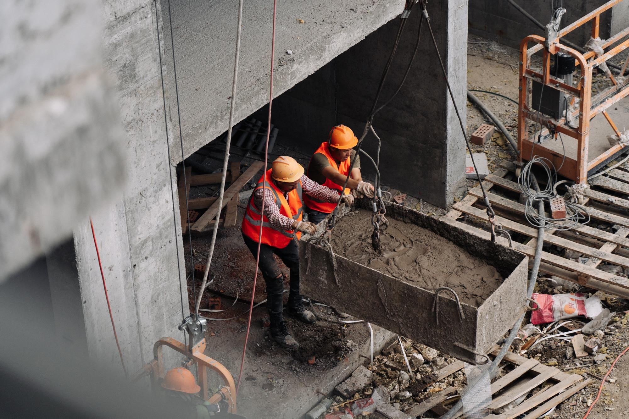 Фотоотчет: строительство жилого комплекса «Шахристан»