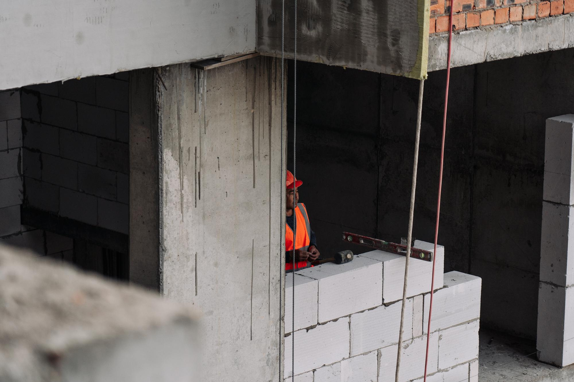 Фотоотчет: строительство жилого комплекса «Шахристан»