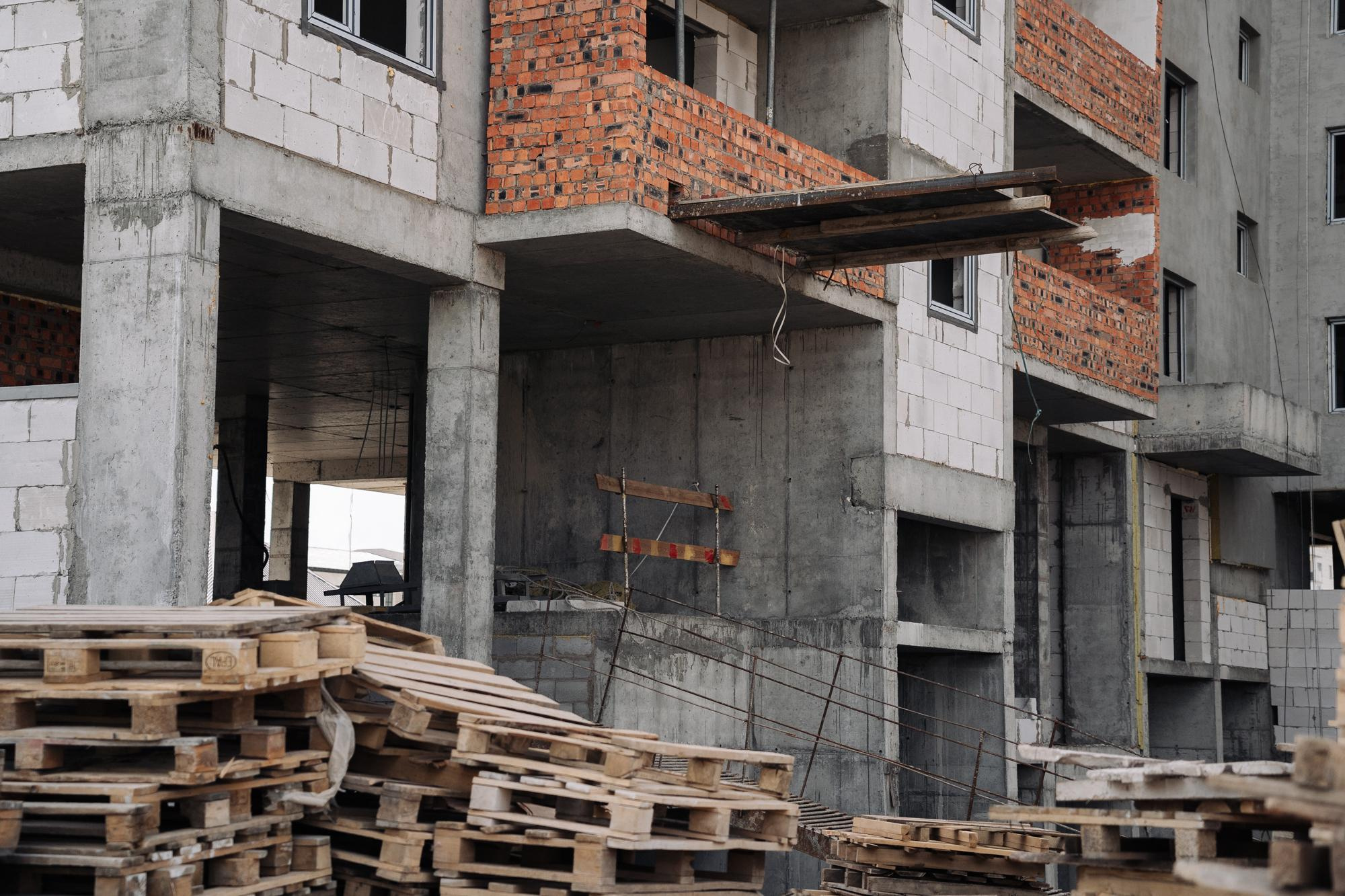 Фотоотчет: строительство жилого комплекса «Шахристан»