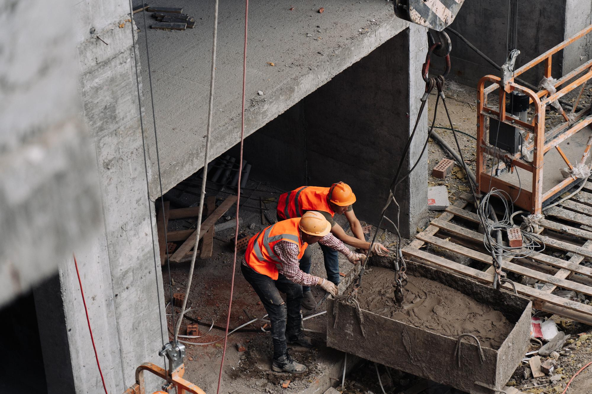 Фотоотчет: строительство жилого комплекса «Шахристан»