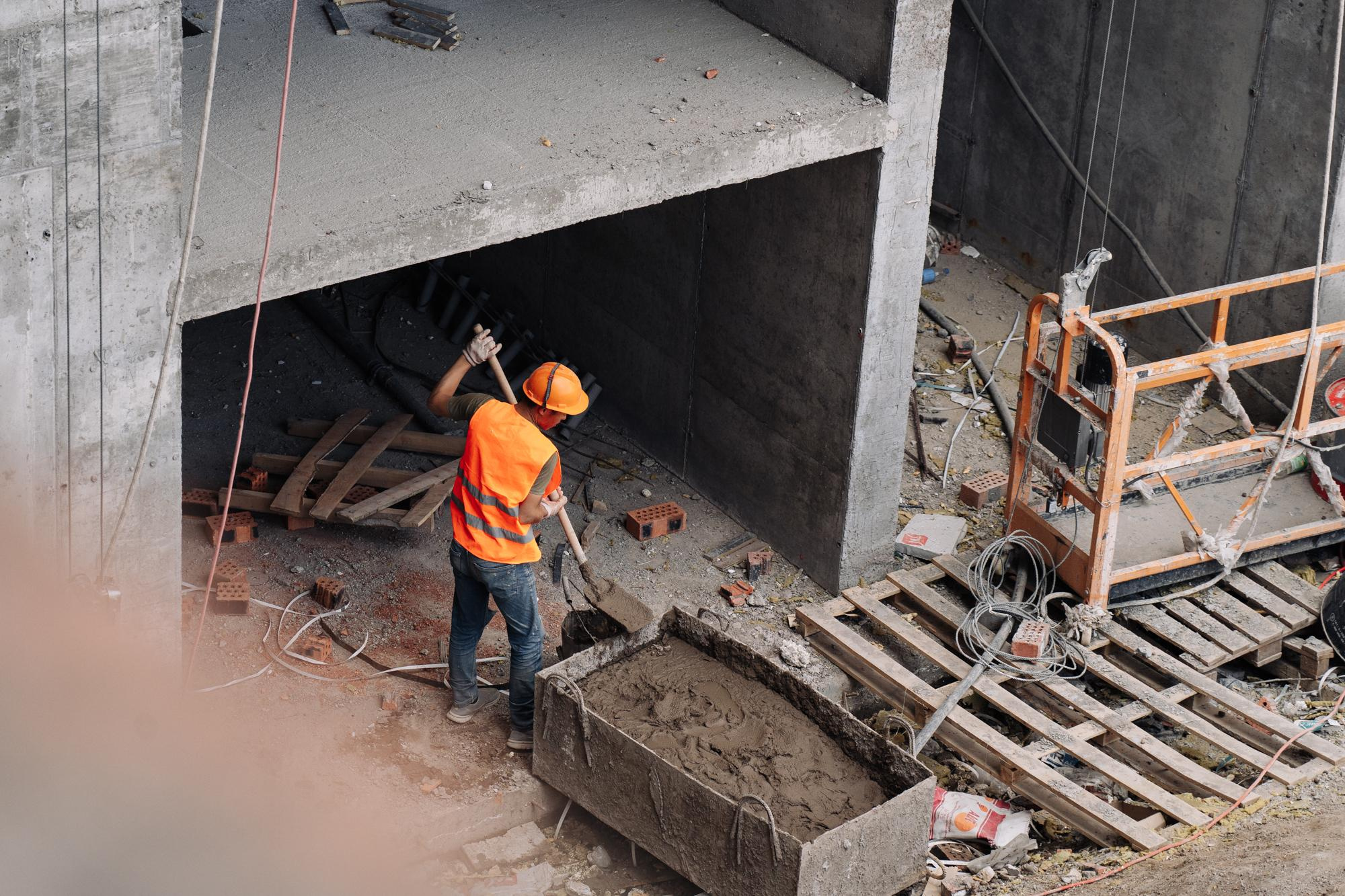 Фотоотчет: строительство жилого комплекса «Шахристан»