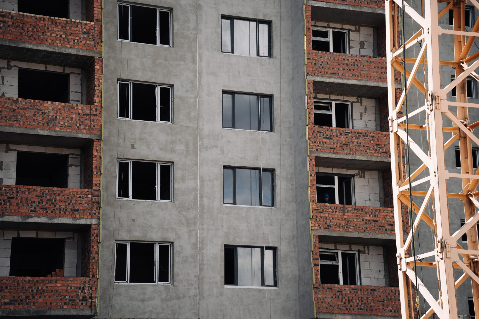 Фотоотчет: строительство жилого комплекса «Шахристан»