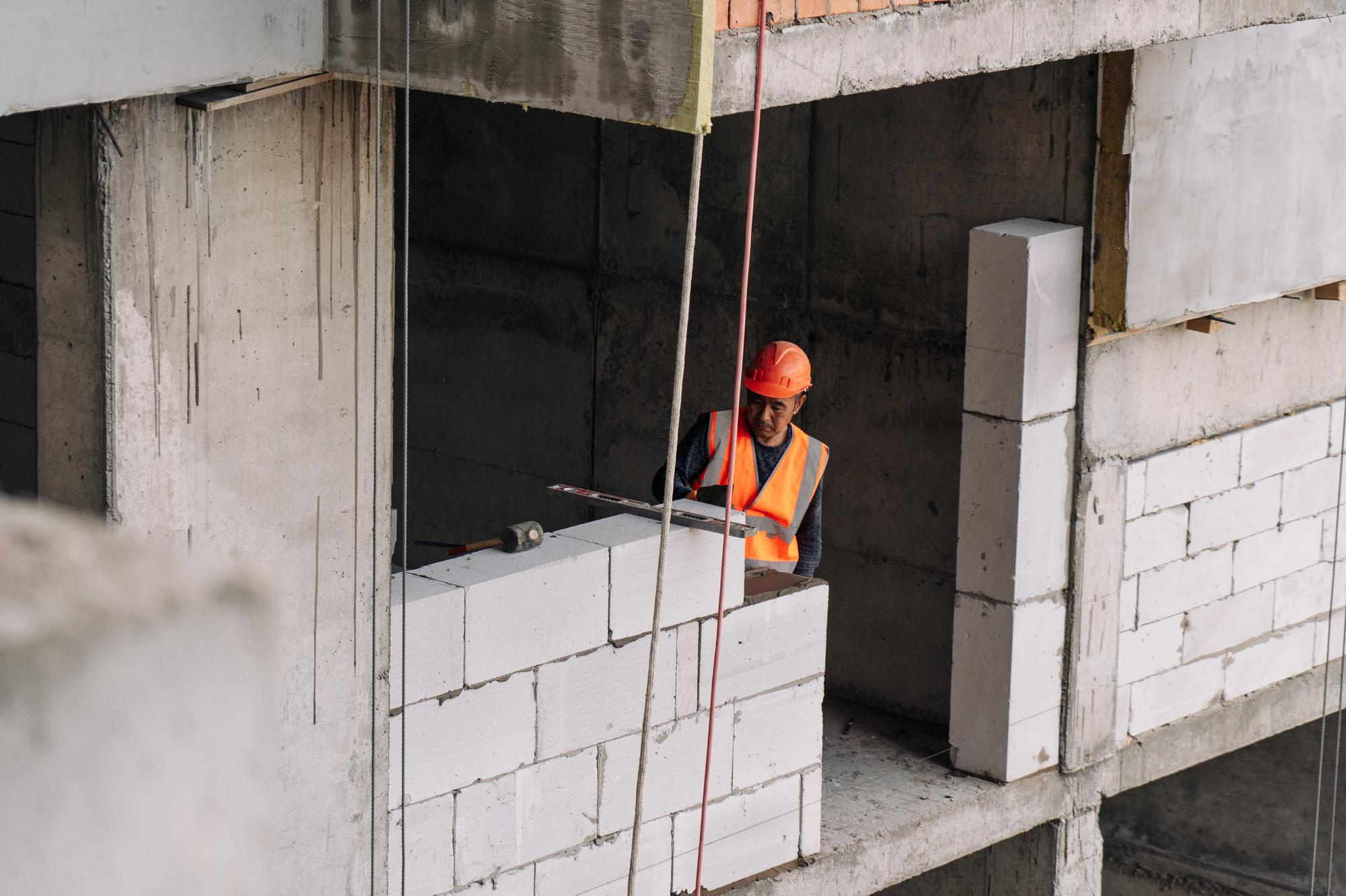 Фотоотчет: строительство жилого комплекса «Шахристан»