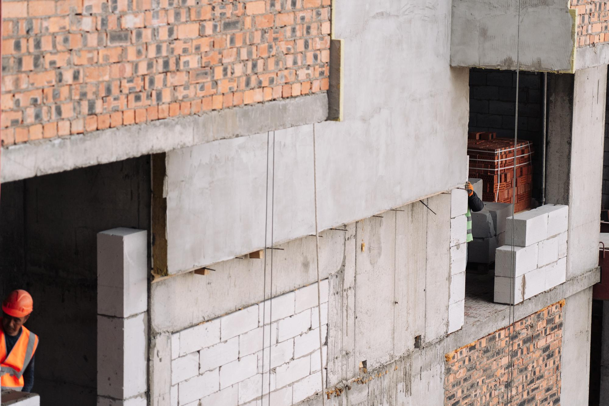 Фотоотчет: строительство жилого комплекса «Шахристан»