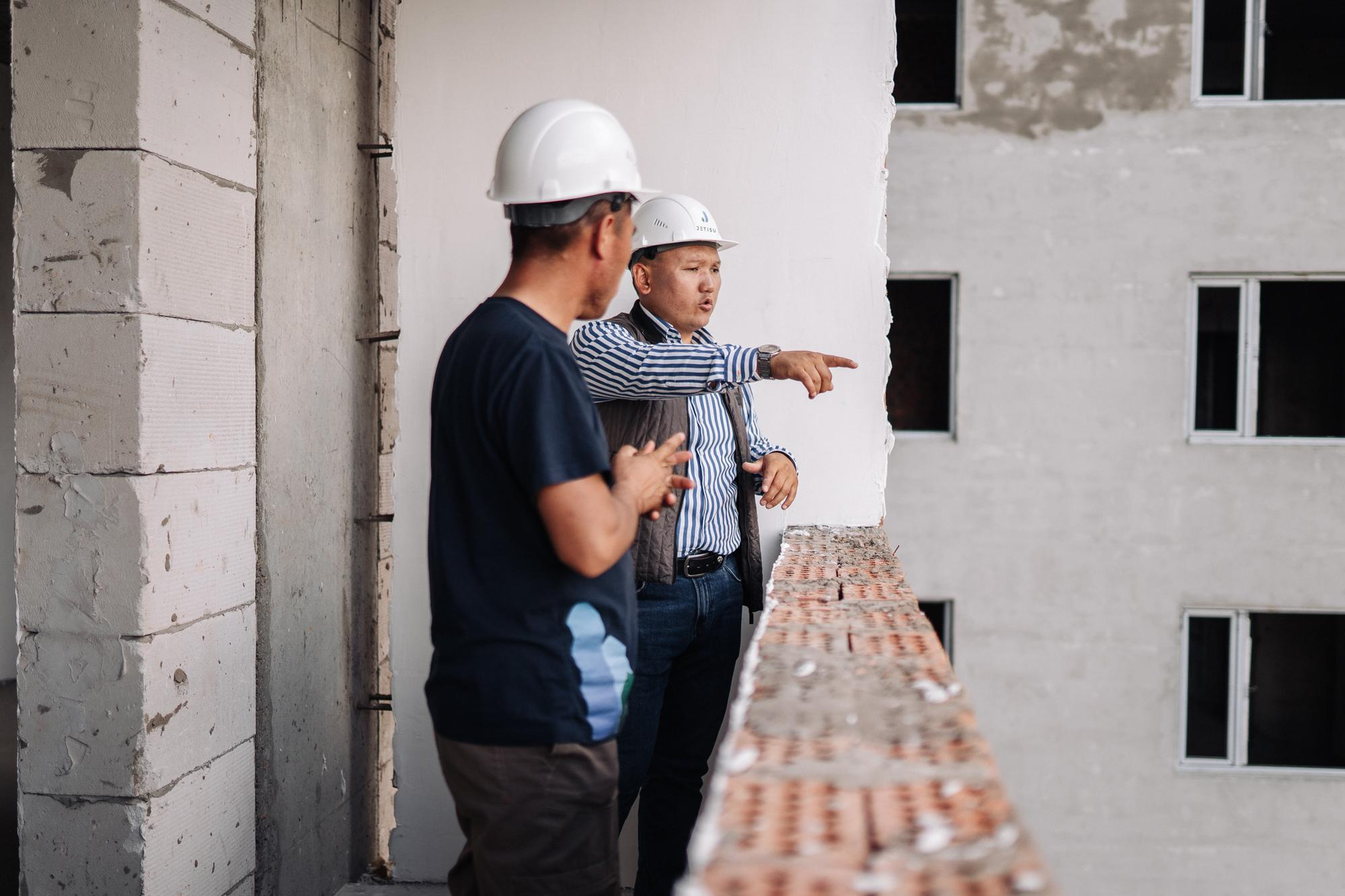 Фотоотчет: строительство жилого комплекса «Шахристан»