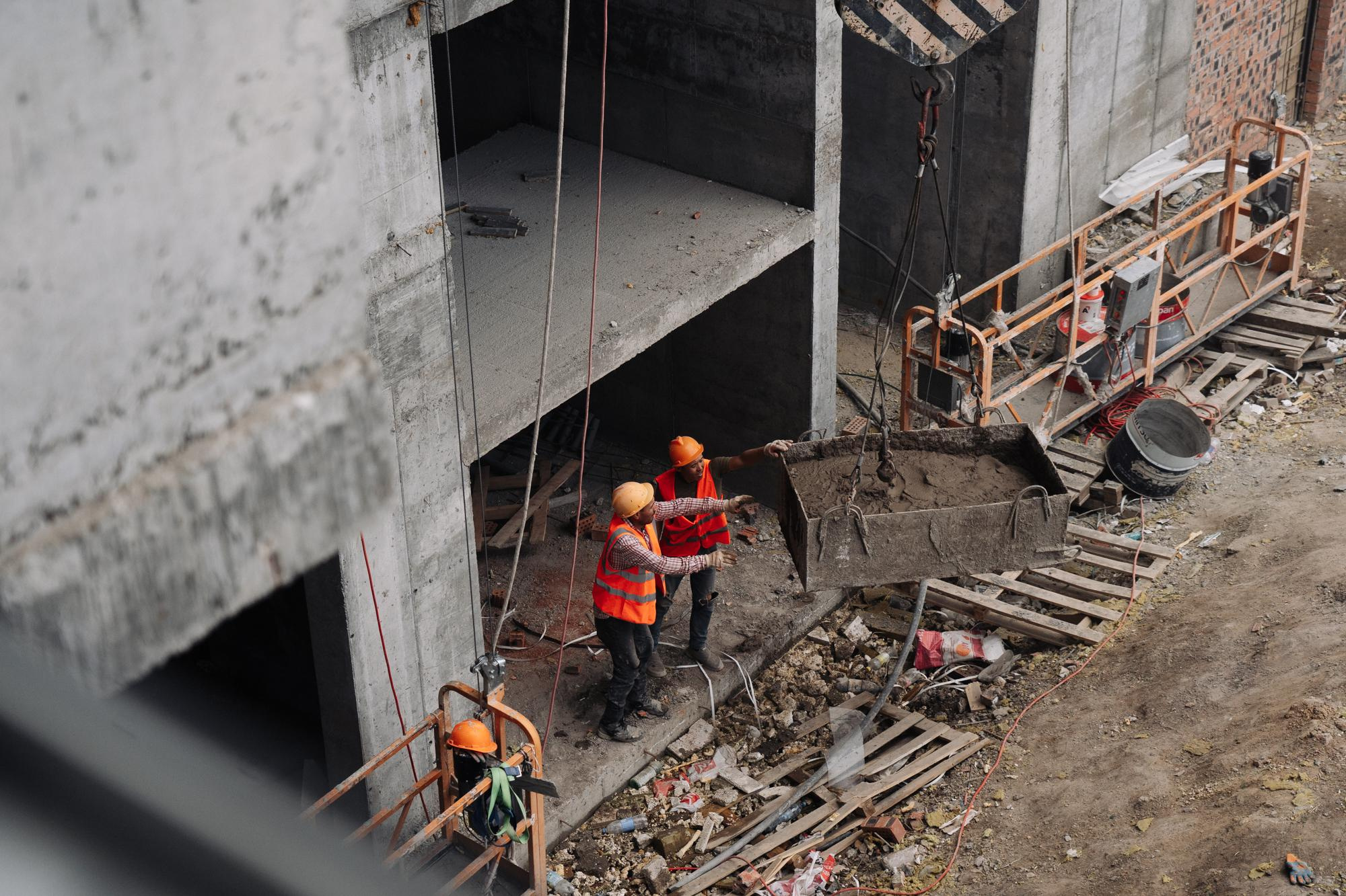 Фотоотчет: строительство жилого комплекса «Шахристан»