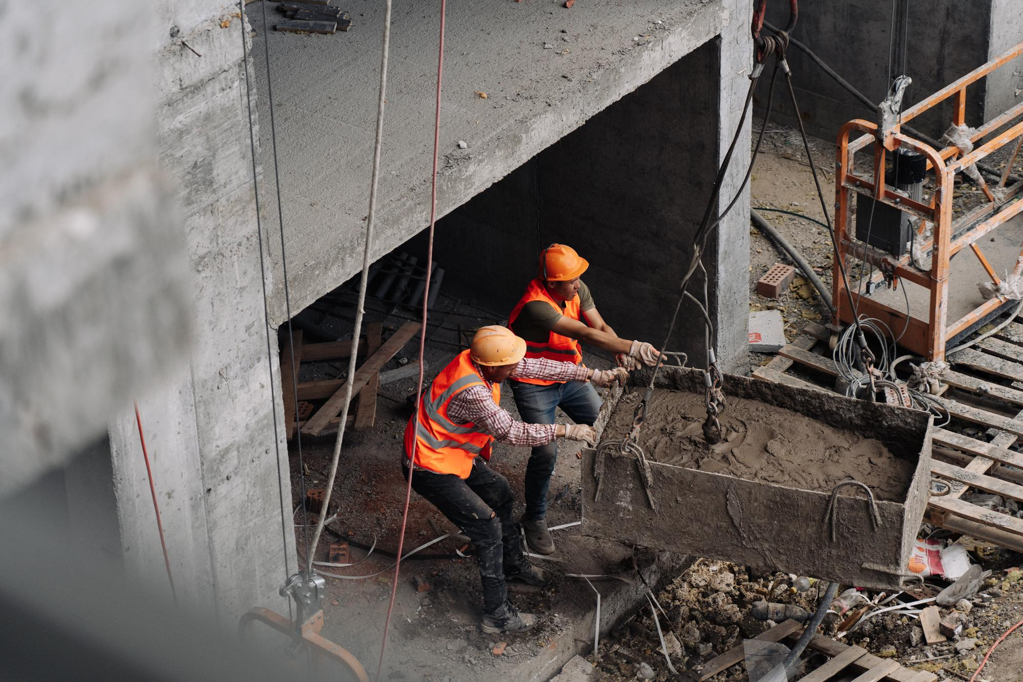 Фотоотчет: строительство жилого комплекса «Шахристан»