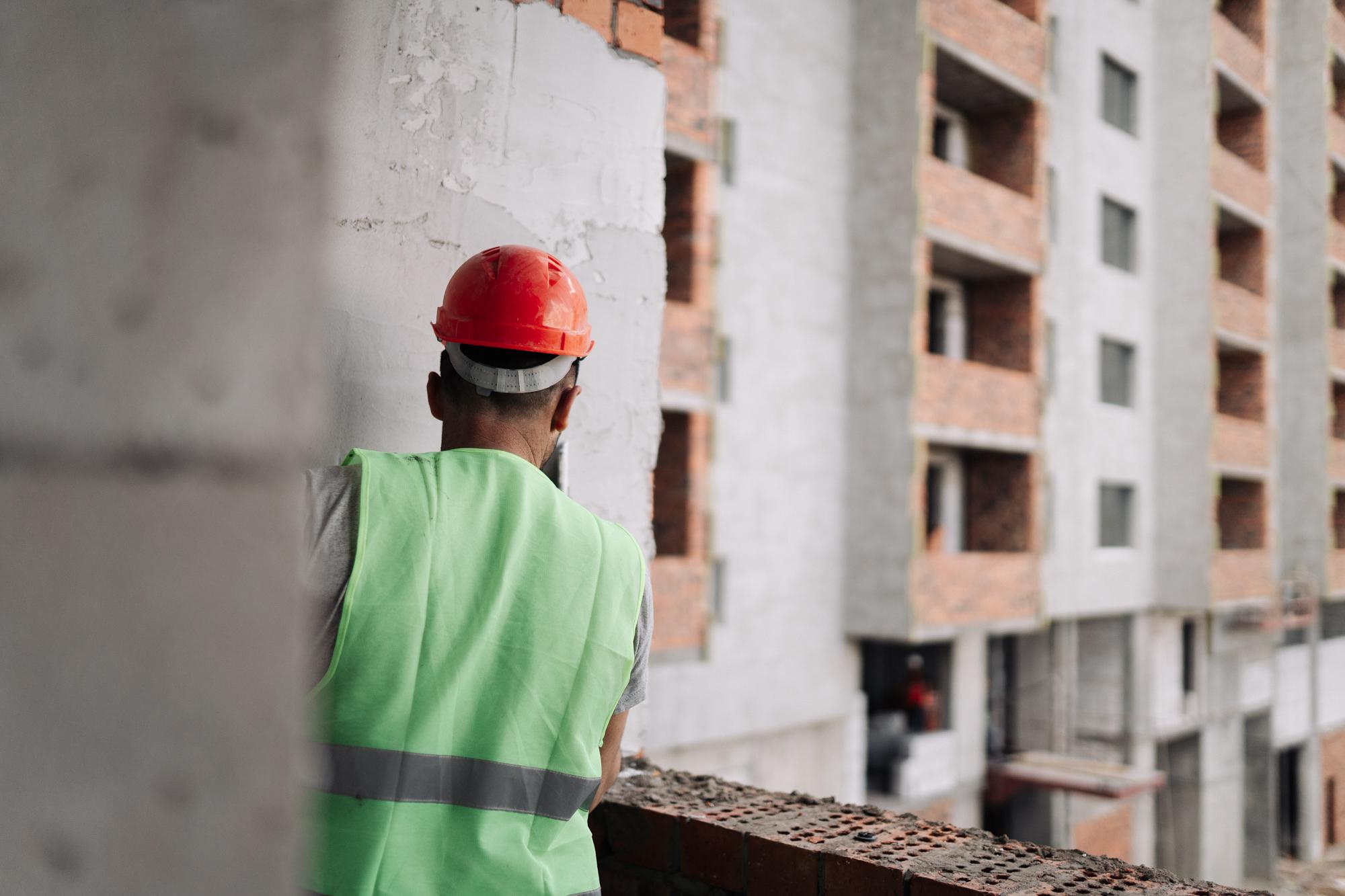 Фотоотчет: строительство жилого комплекса «Шахристан»