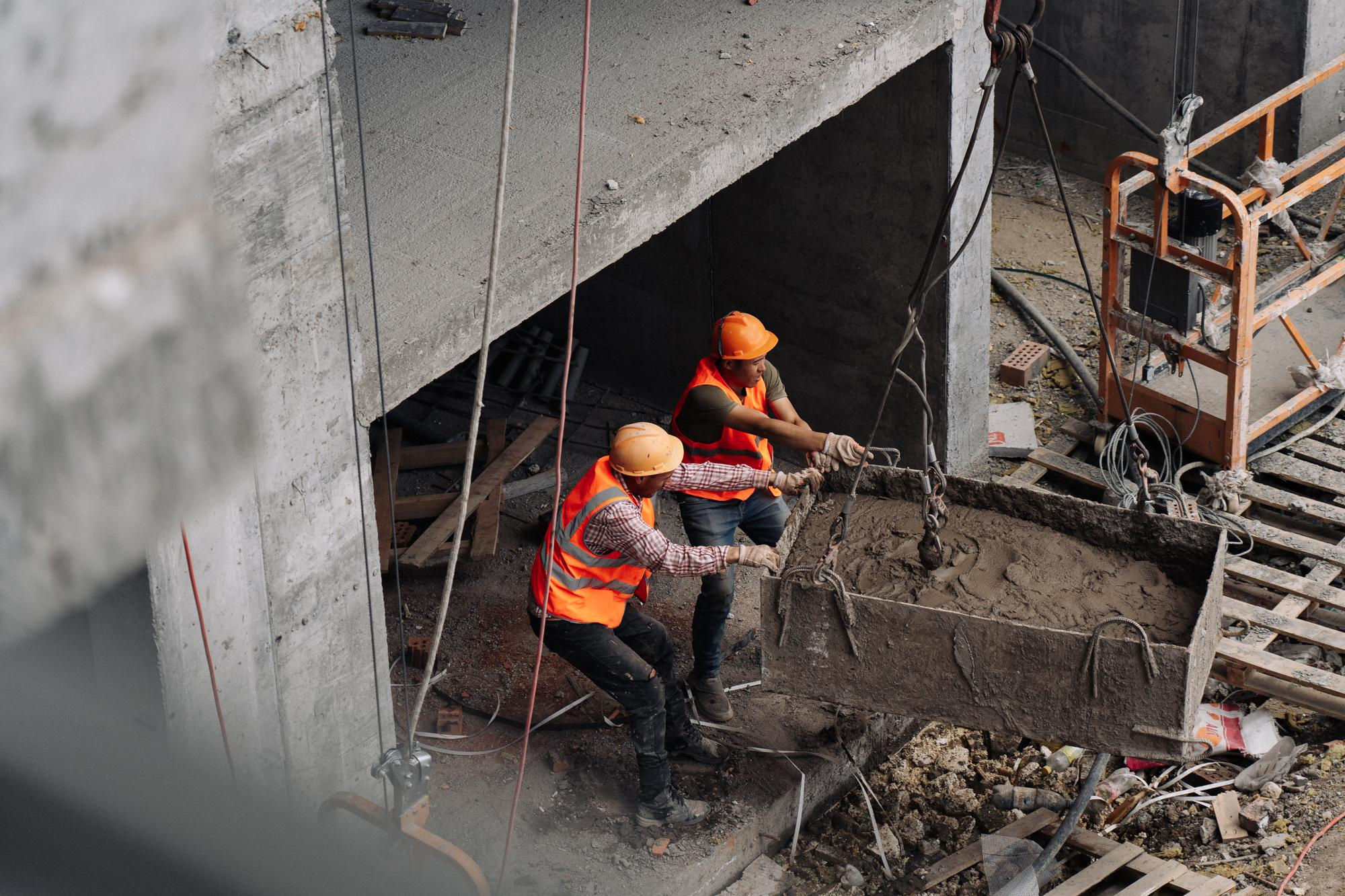 Фотоотчет: строительство жилого комплекса «Шахристан»