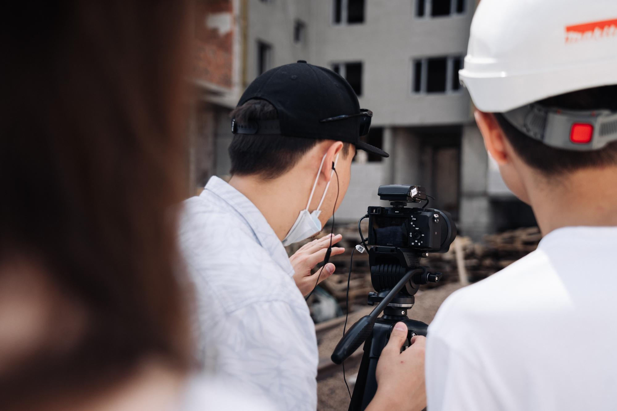 Фотоотчет: строительство жилого комплекса «Шахристан»