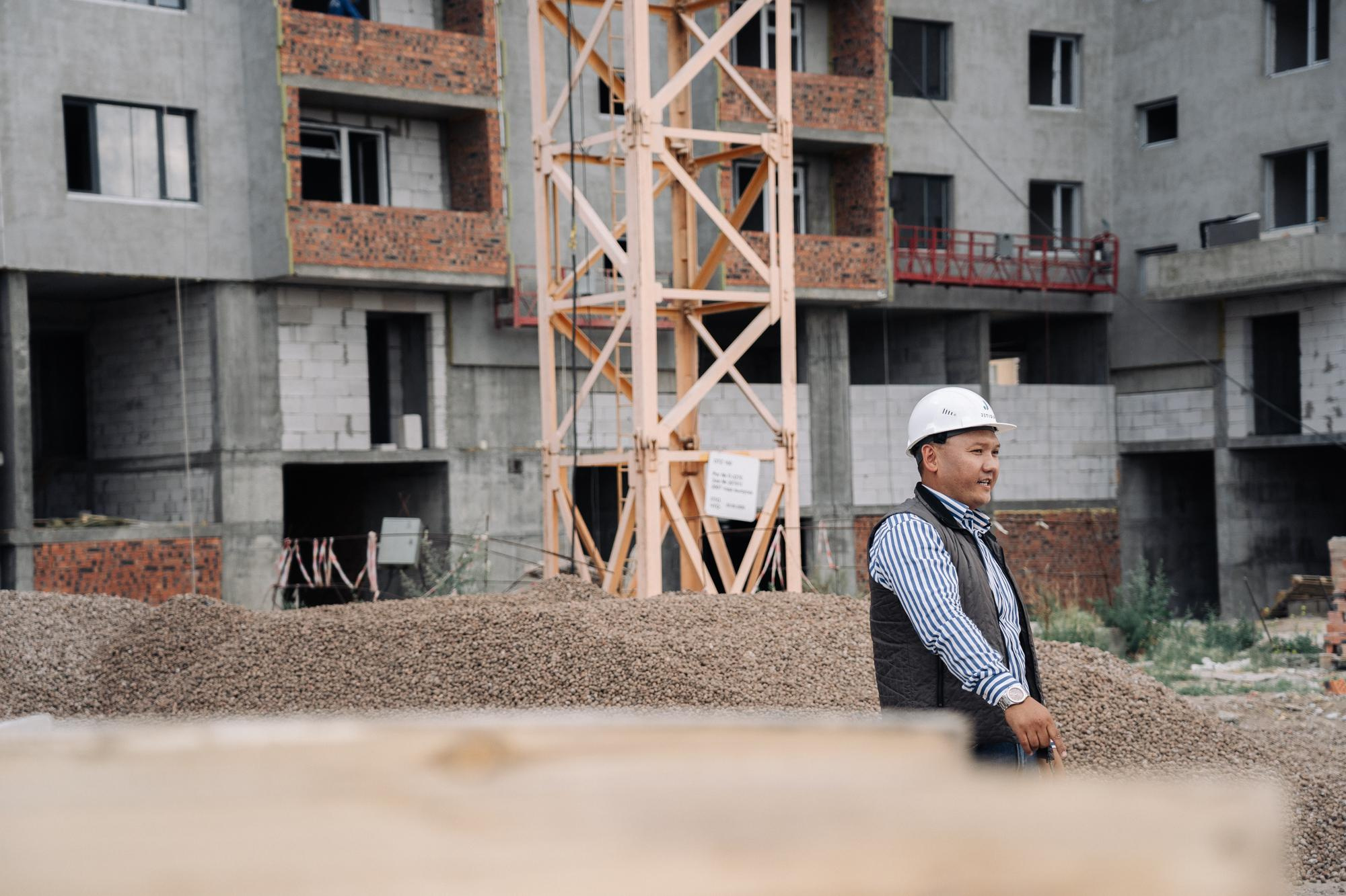 Фотоотчет: строительство жилого комплекса «Шахристан»