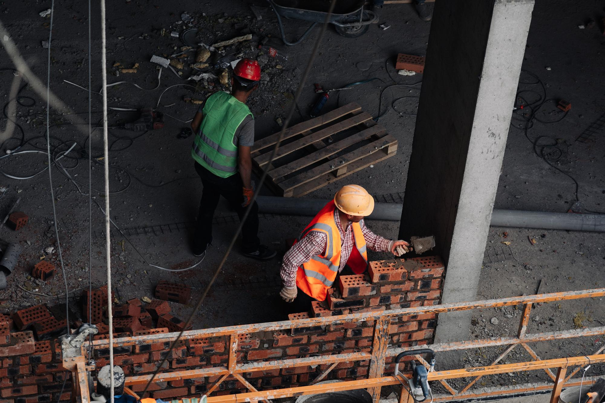 Фотоотчет: строительство жилого комплекса «Шахристан»