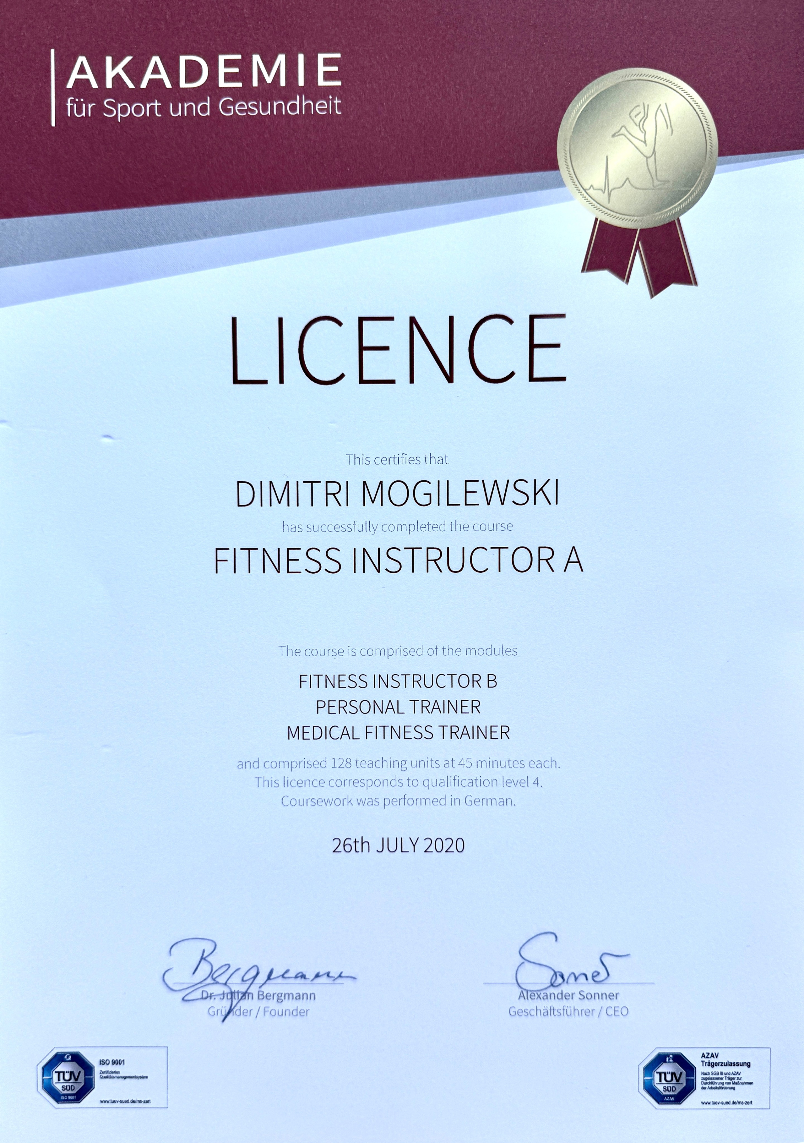 Обо мне. Фитнес-тренер в Набережных Челнах — Дмитрий Могилевский | SMART GYM