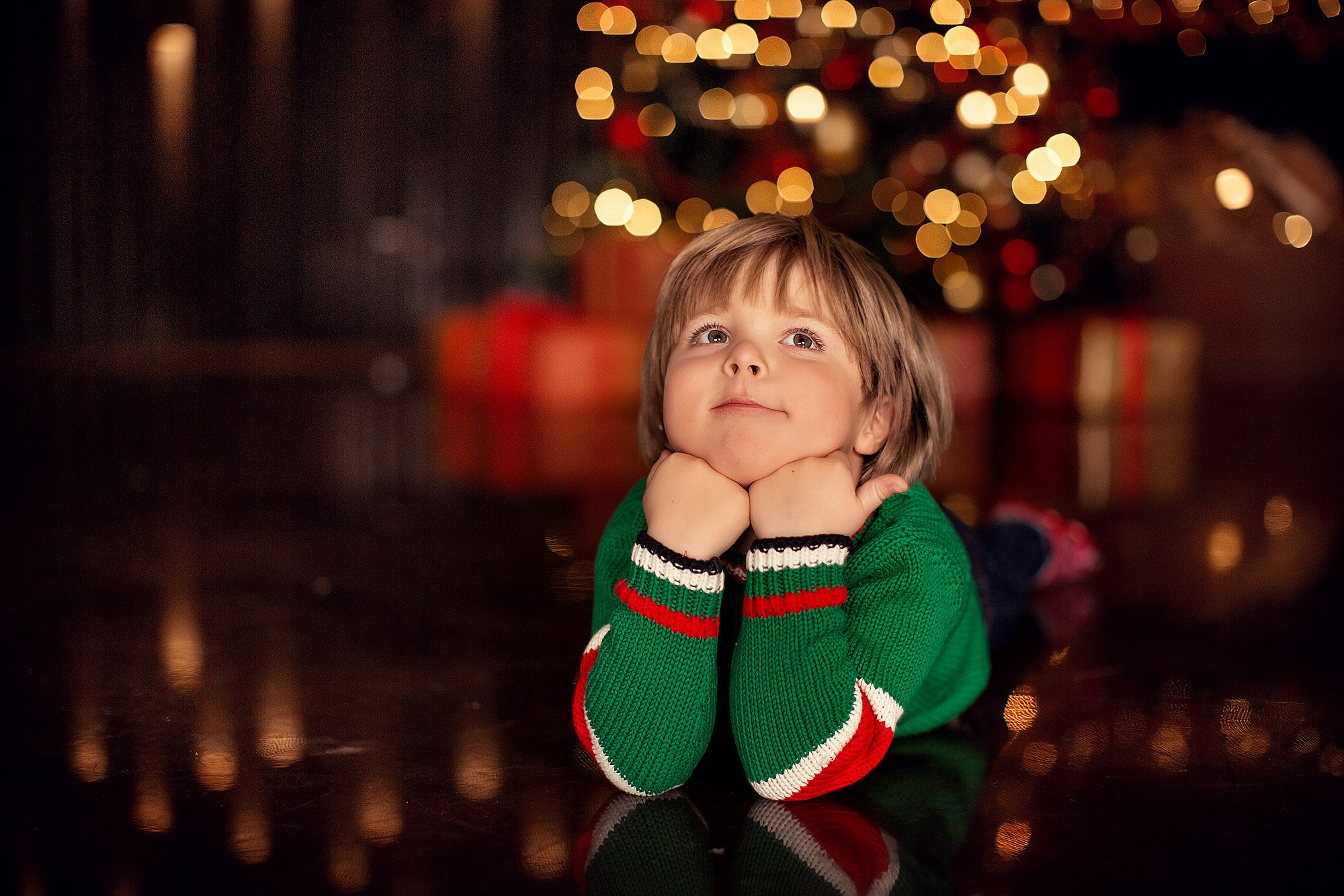 Новогодняя Фотосессия в вечернем стиле. Tatyana Nadezhdina Family photographer