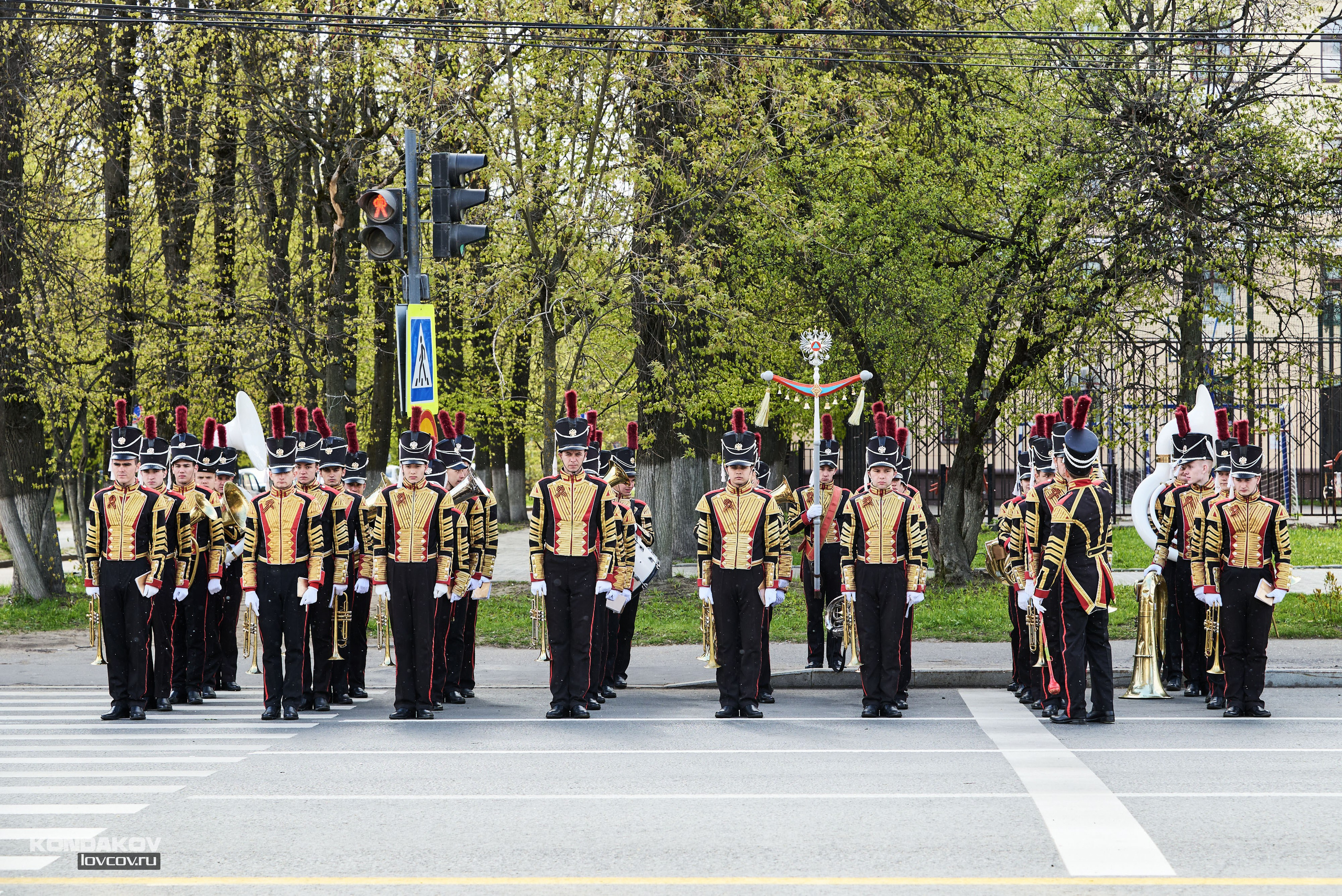 Парад в честь празднования День Победы 9 мая 2024 года в городе Иваново