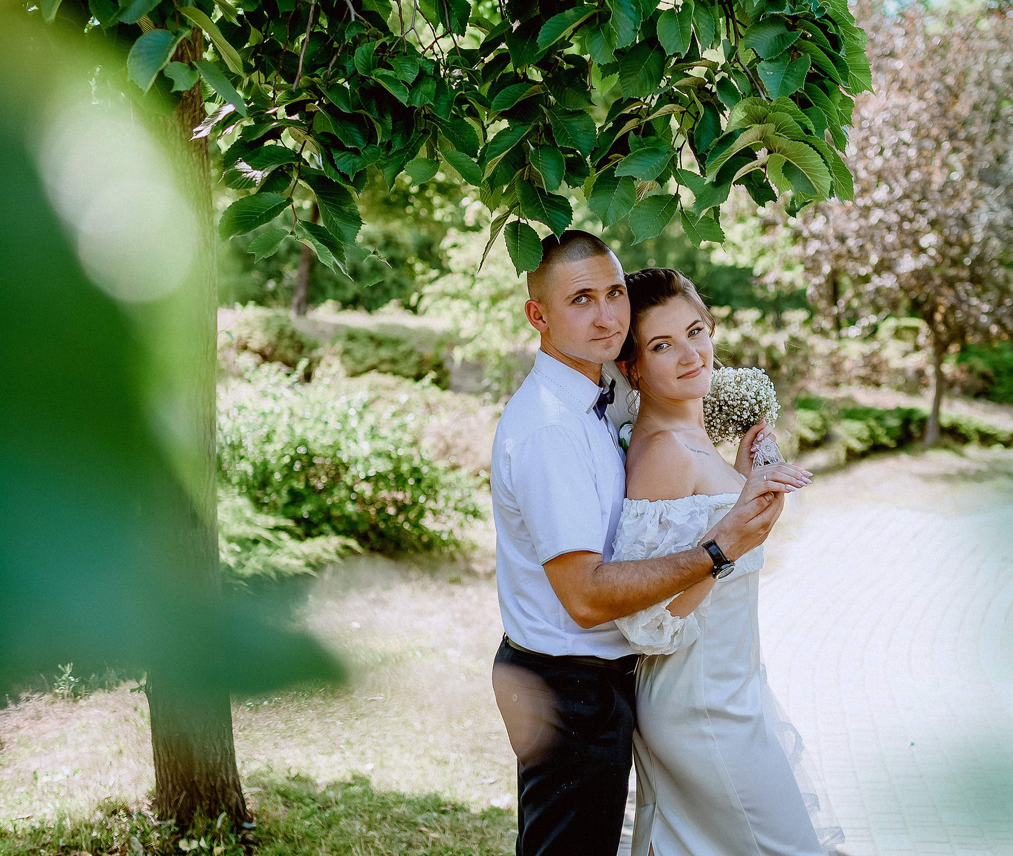 Свадебная фотосессия в фотостудии. Юлия Басня семейный и свадебный фотограф в Донецке