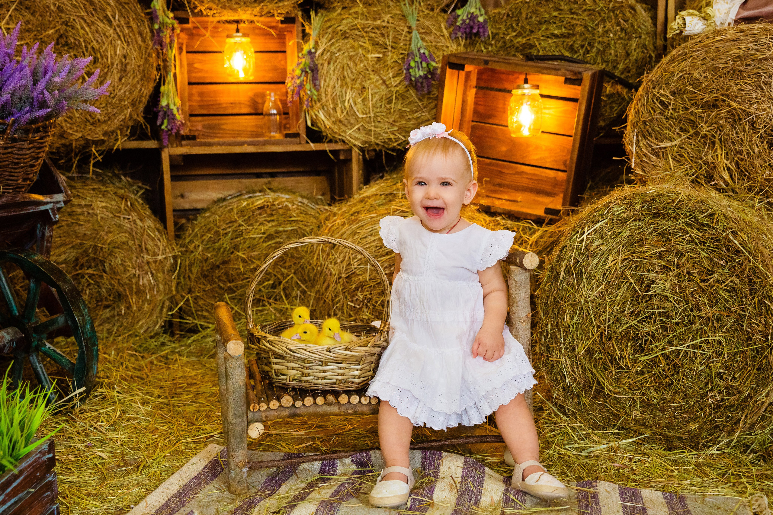 Фотосессия малышей до года