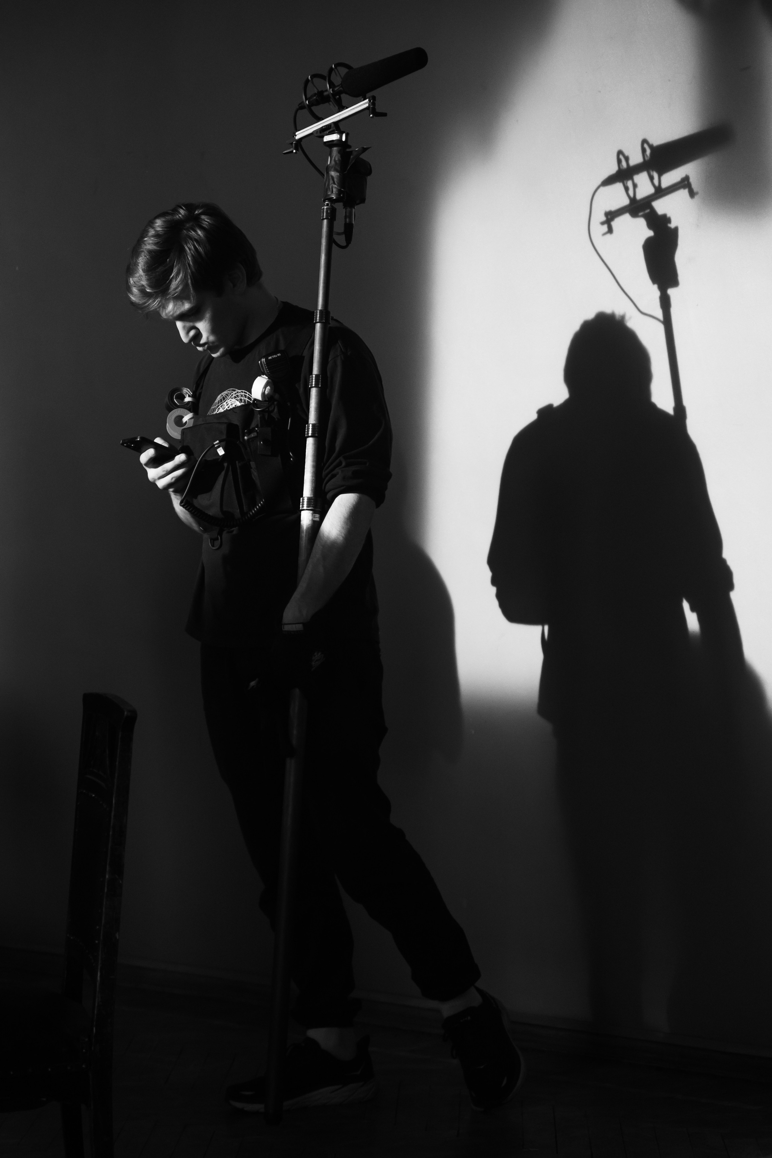 Бэкстейдж. Фотограф и оператор Илья Гунбин