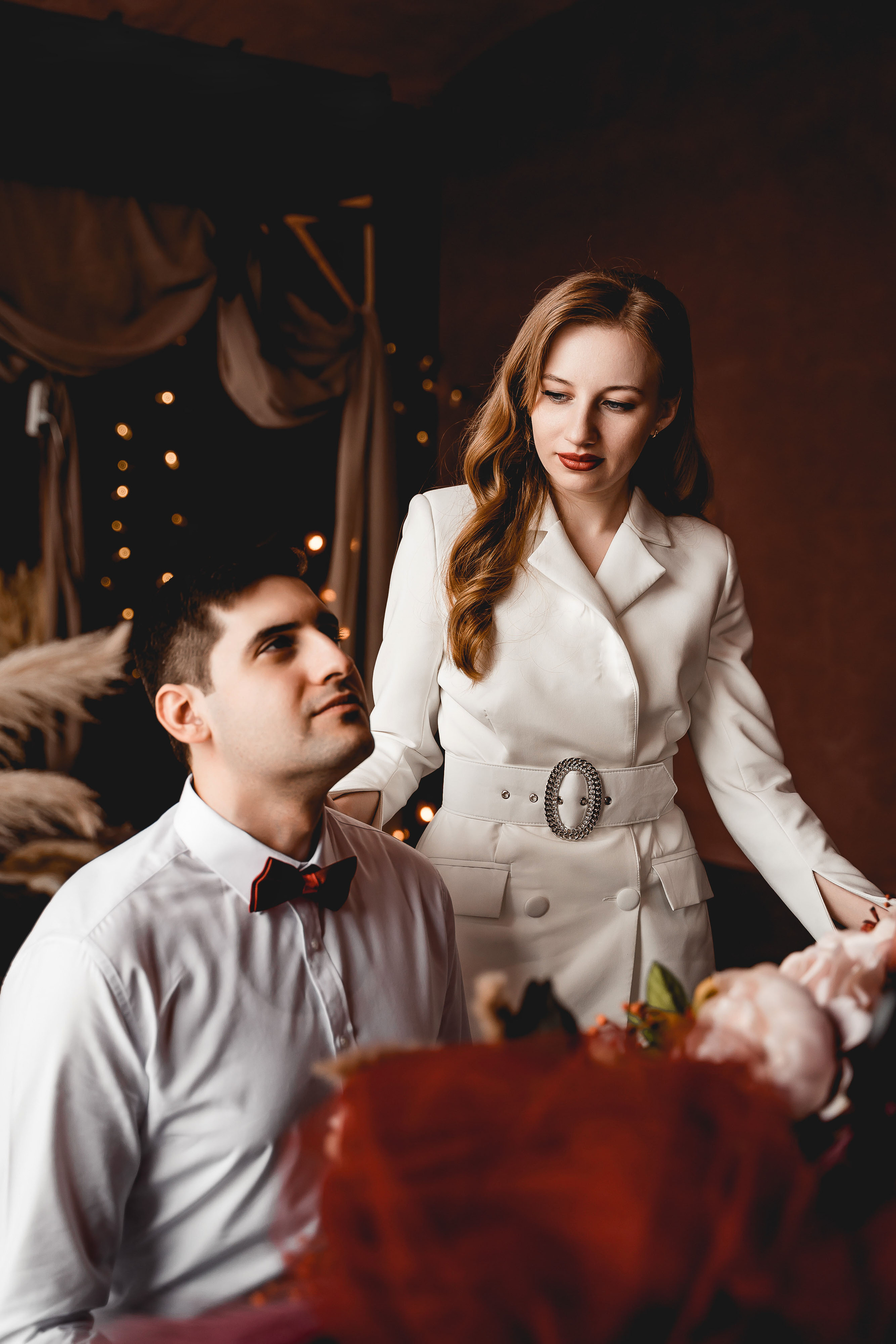 Свадебная фотосессия в Ивантеевке в фотостудии 7 Loft (ЗАГС Королев)