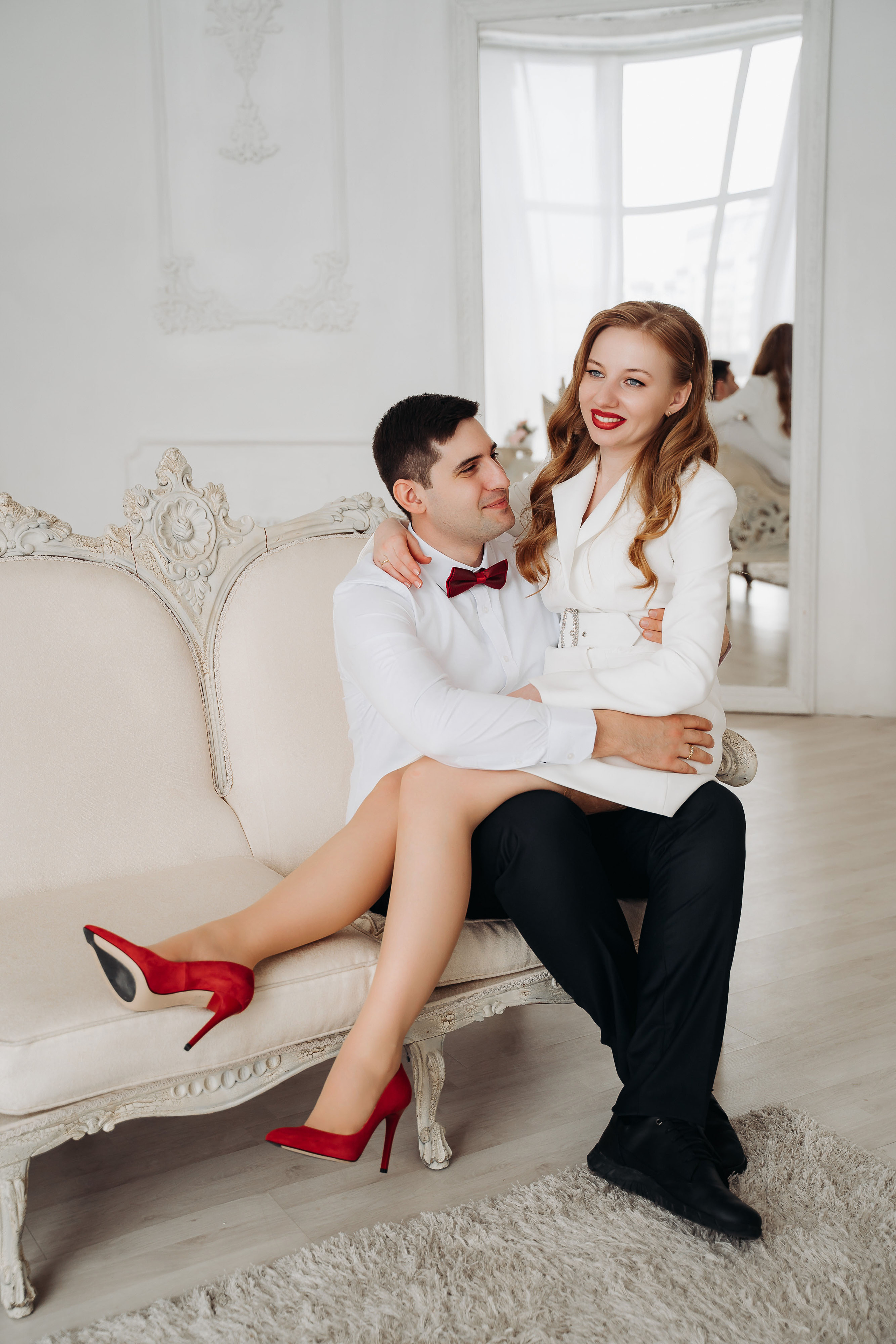 Свадебная фотосессия в Ивантеевке в фотостудии 7 Loft (ЗАГС Королев)