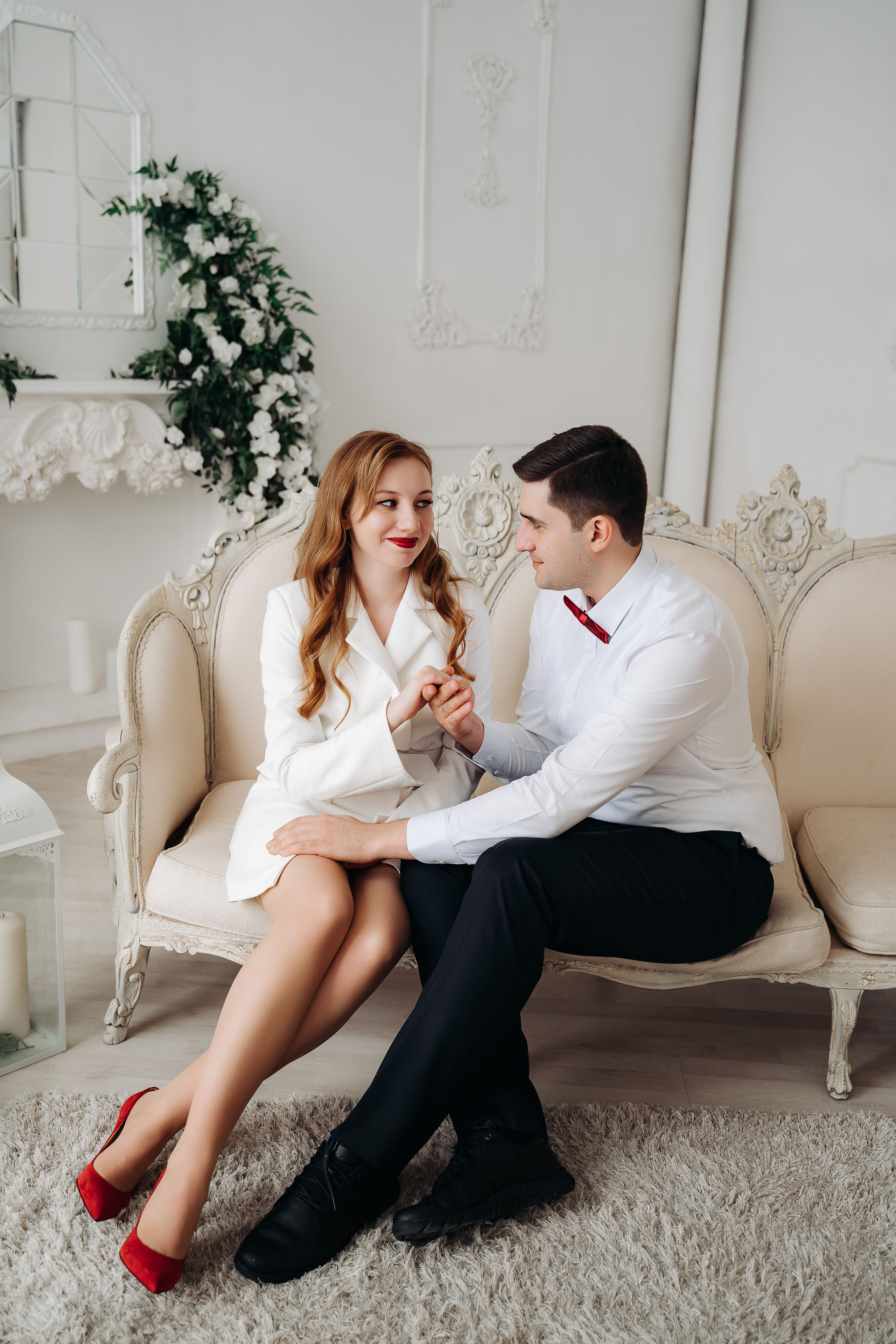 Свадебная фотосессия в Ивантеевке в фотостудии 7 Loft (ЗАГС Королев)